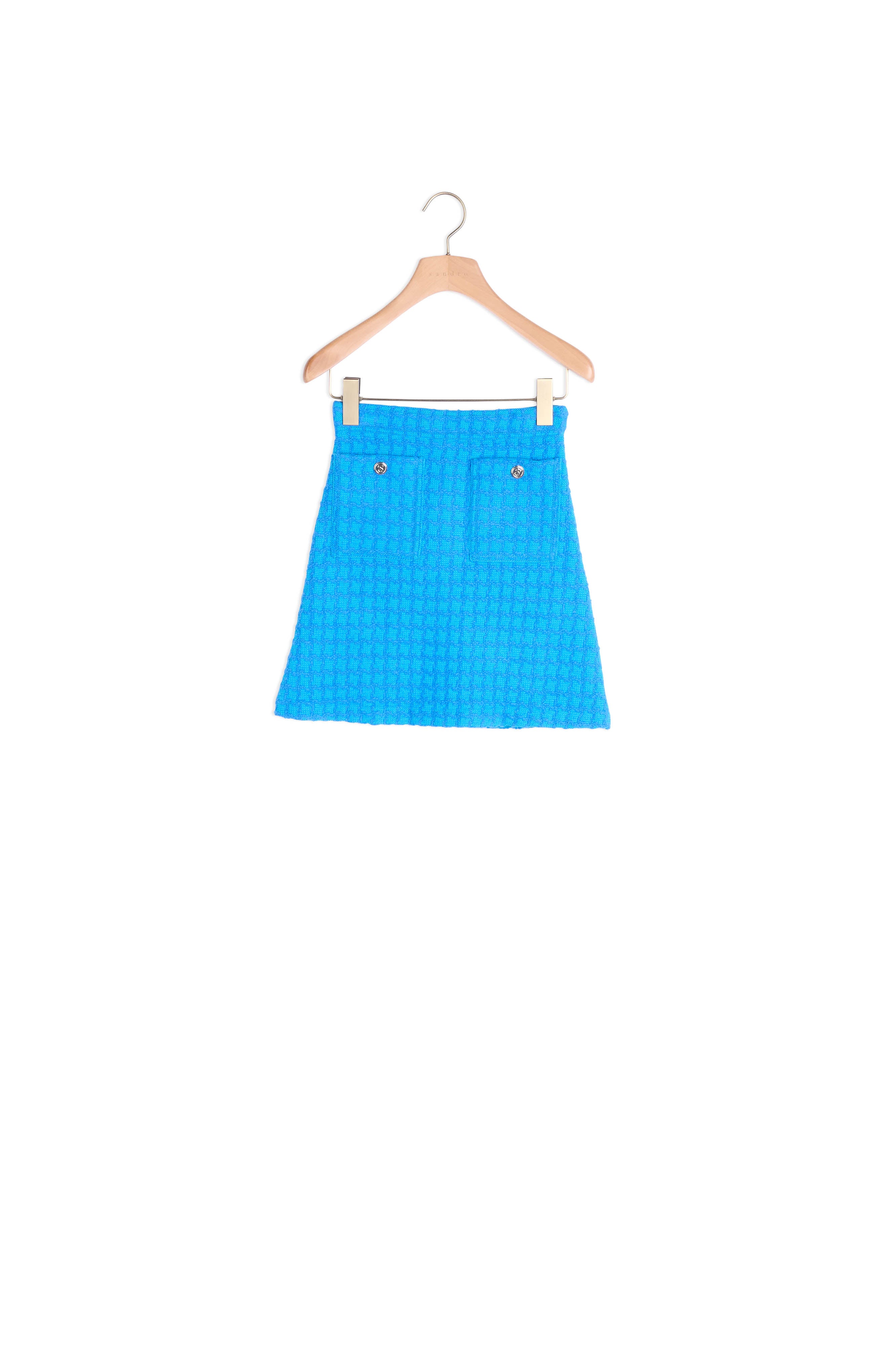 Jupe courte en tweed Sandro seconde main