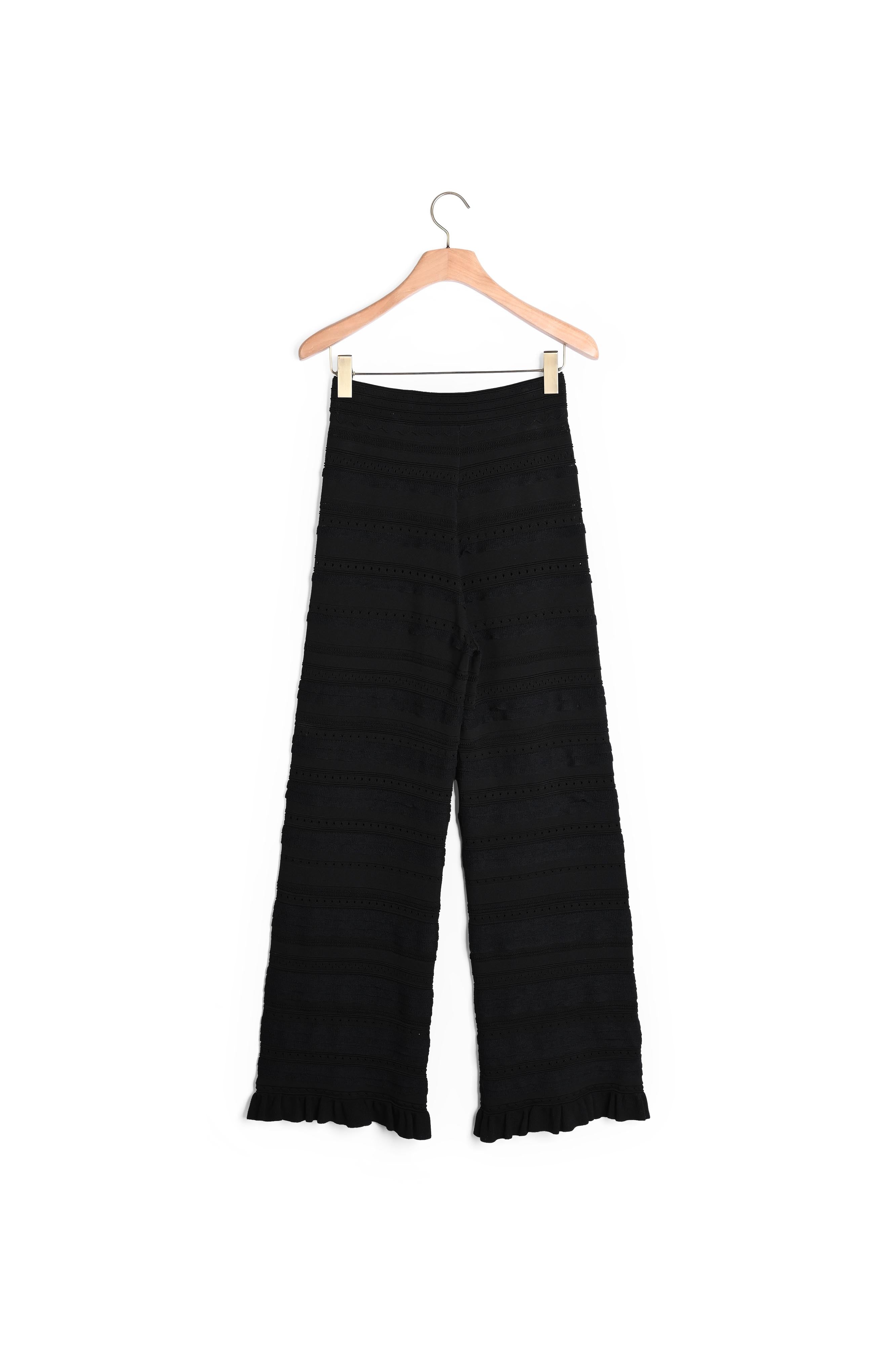 Pantalon en Maille Sandro seconde main