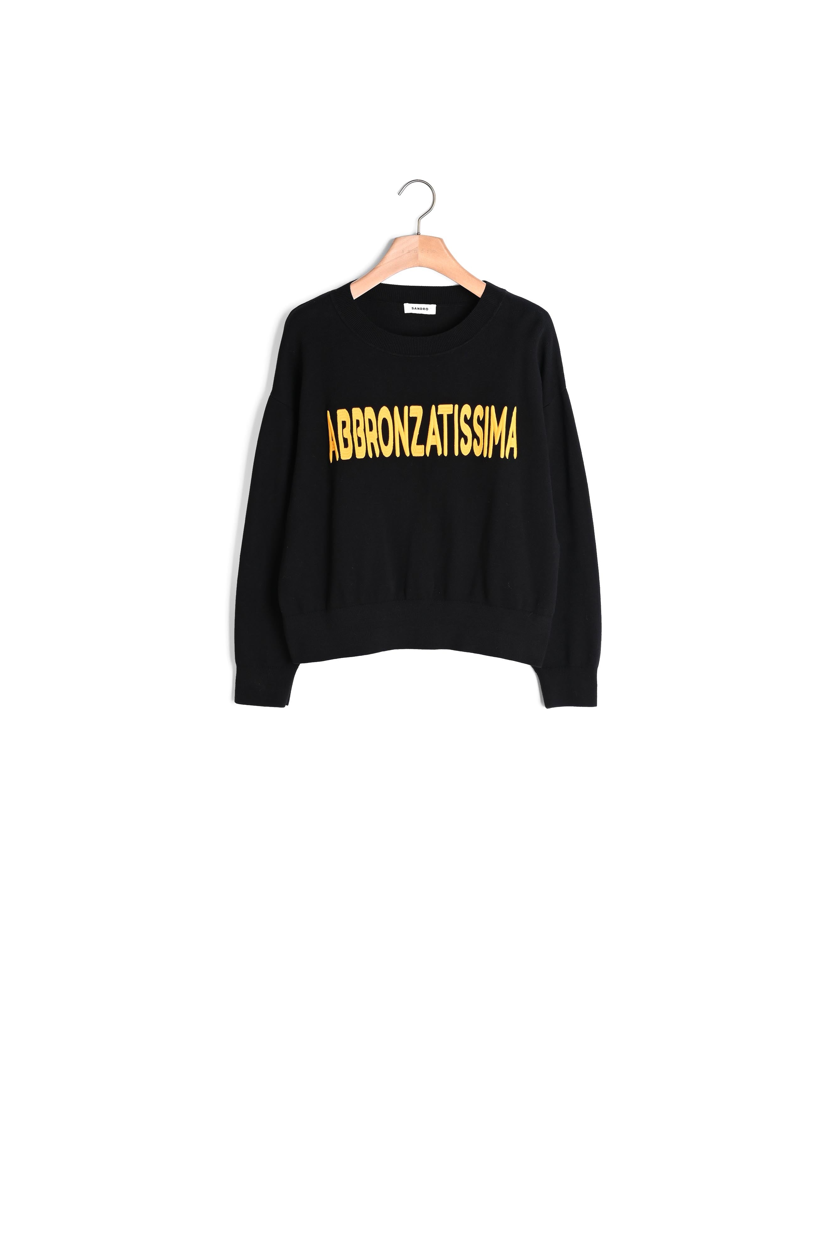 Pull brodé Sandro seconde main