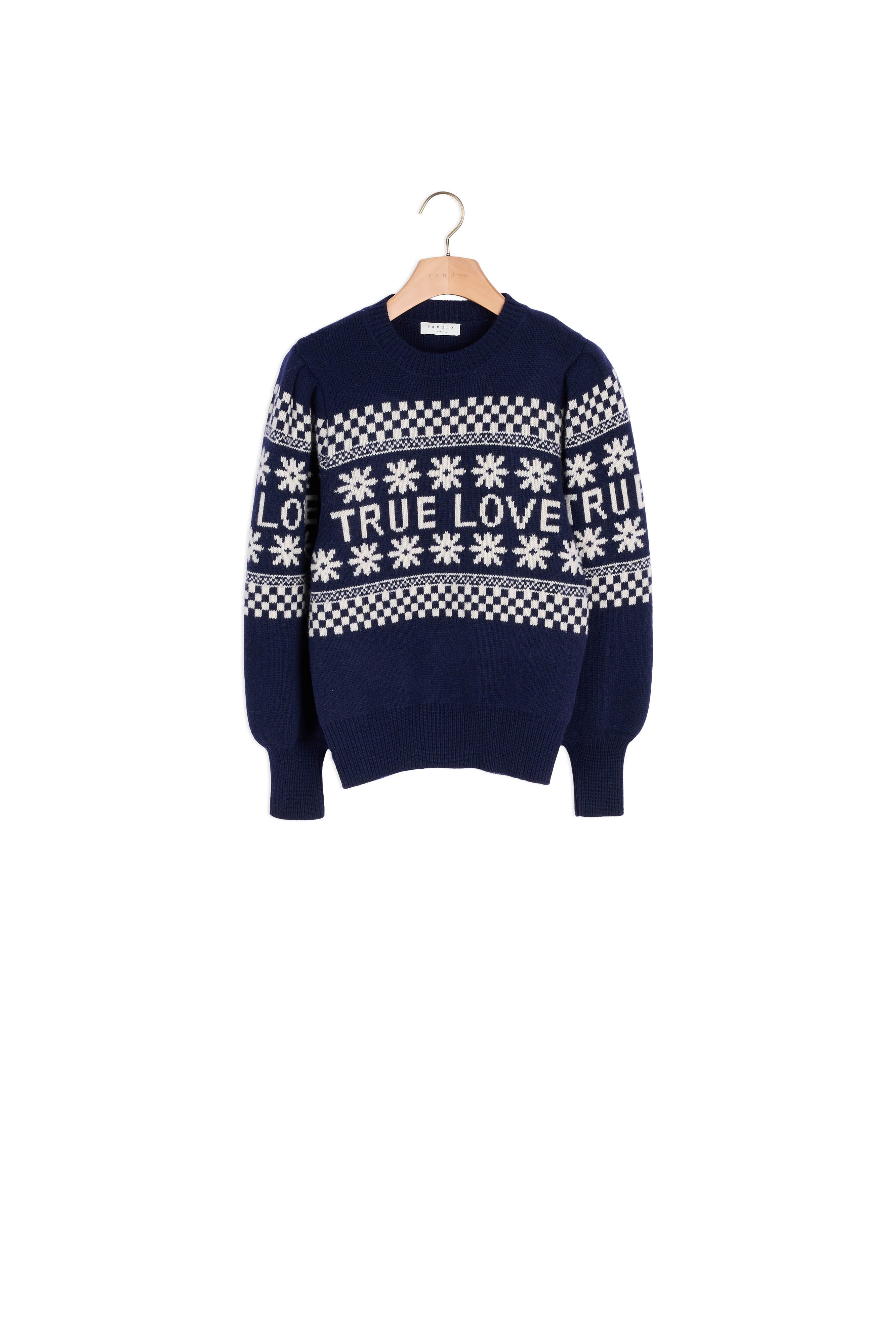 Pull Marine Sandro seconde main