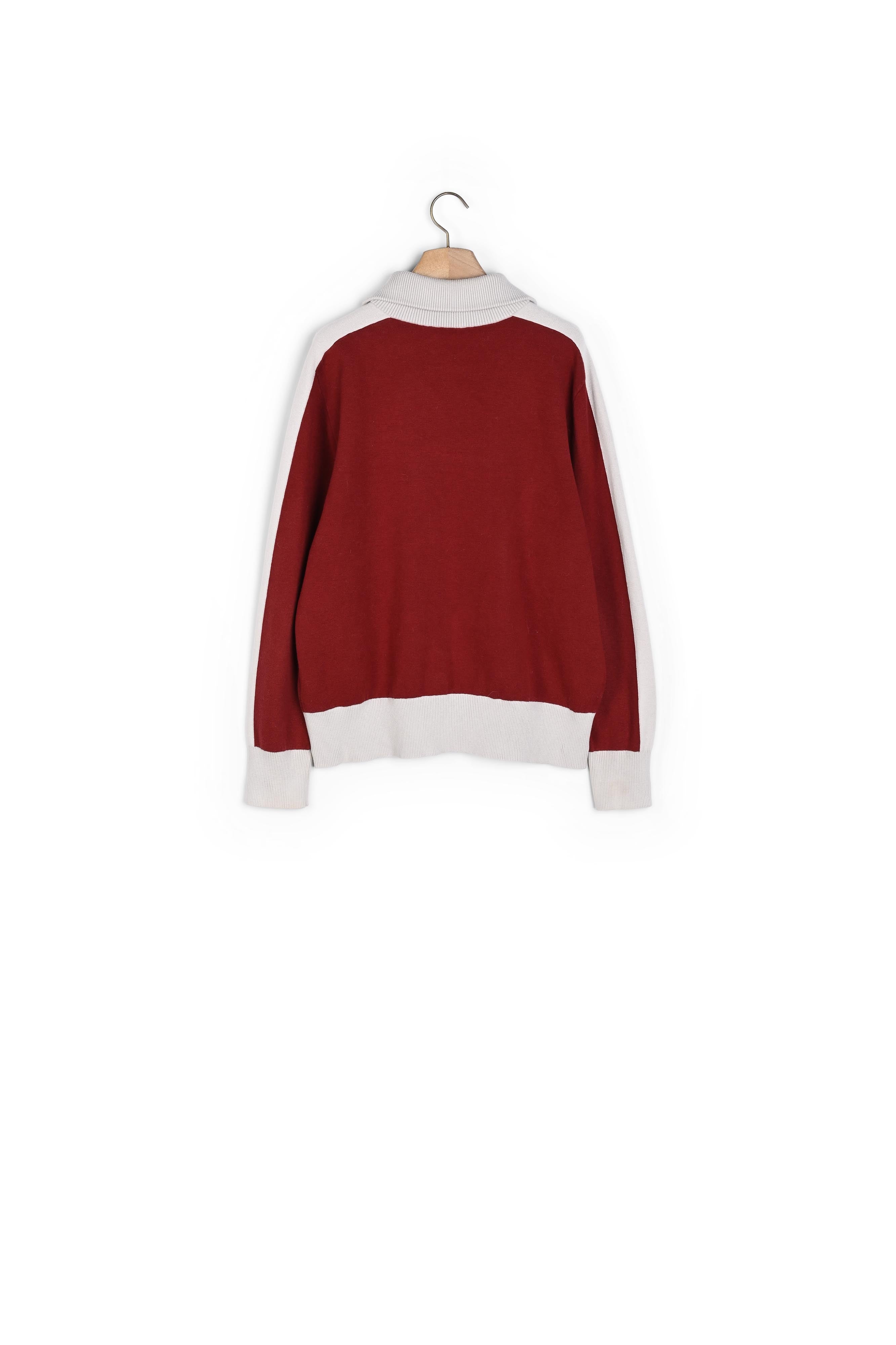 Cardigan bicolore en Maille Sandro seconde main
