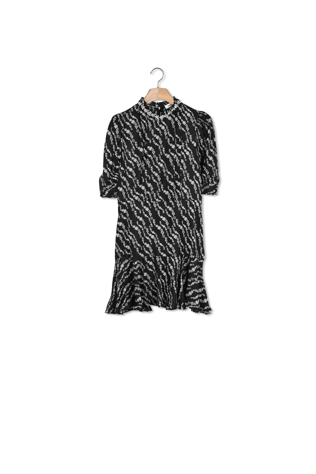 Robe courte fluide Sandro seconde main