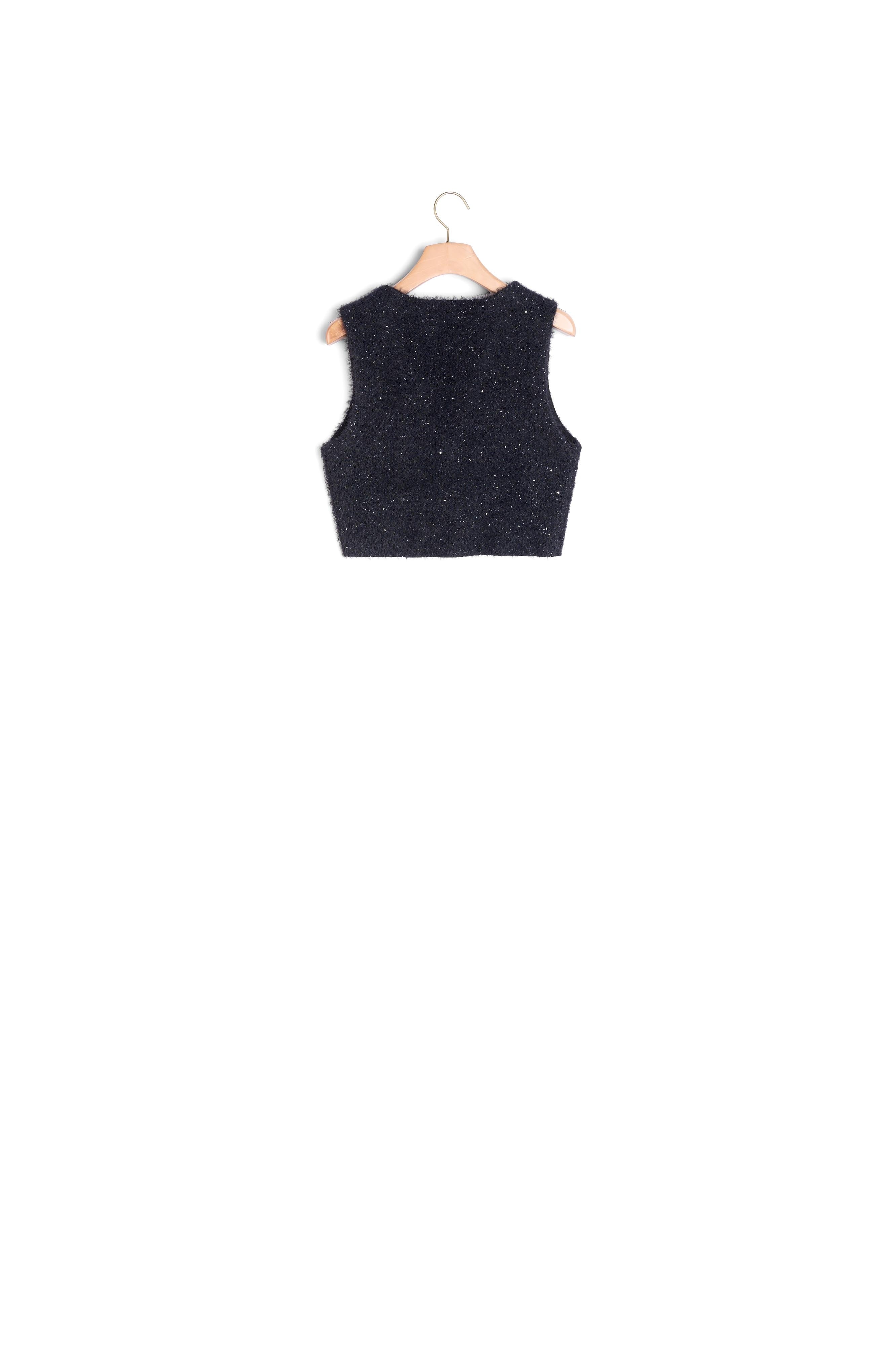 Brassière en tweed Sandro seconde main