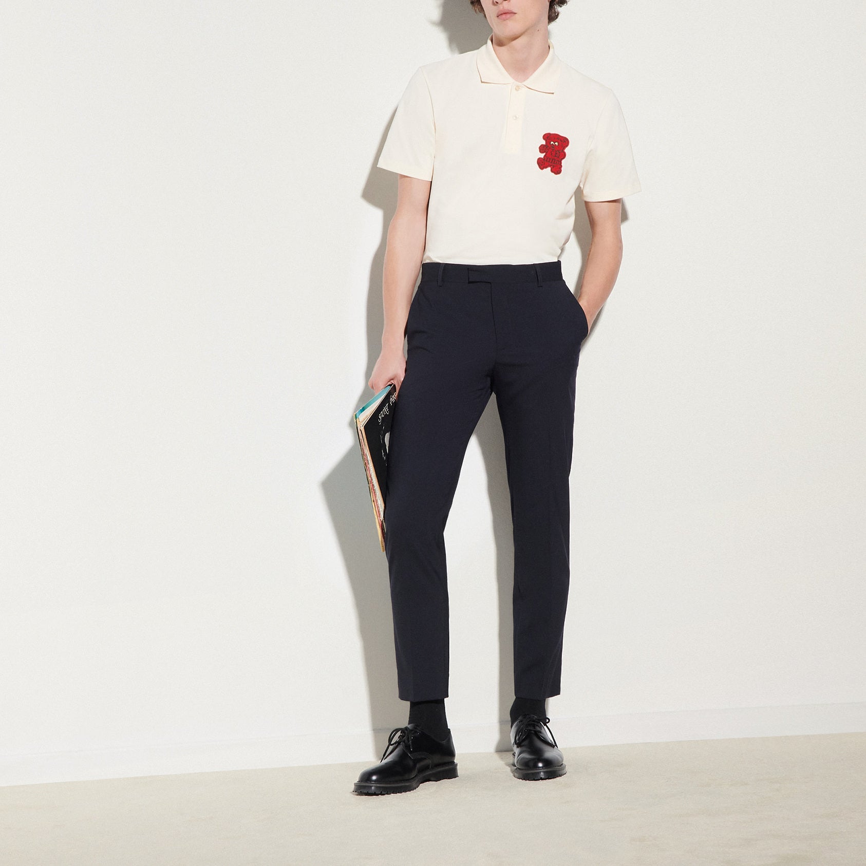 Pantalon en laine Sandro seconde main