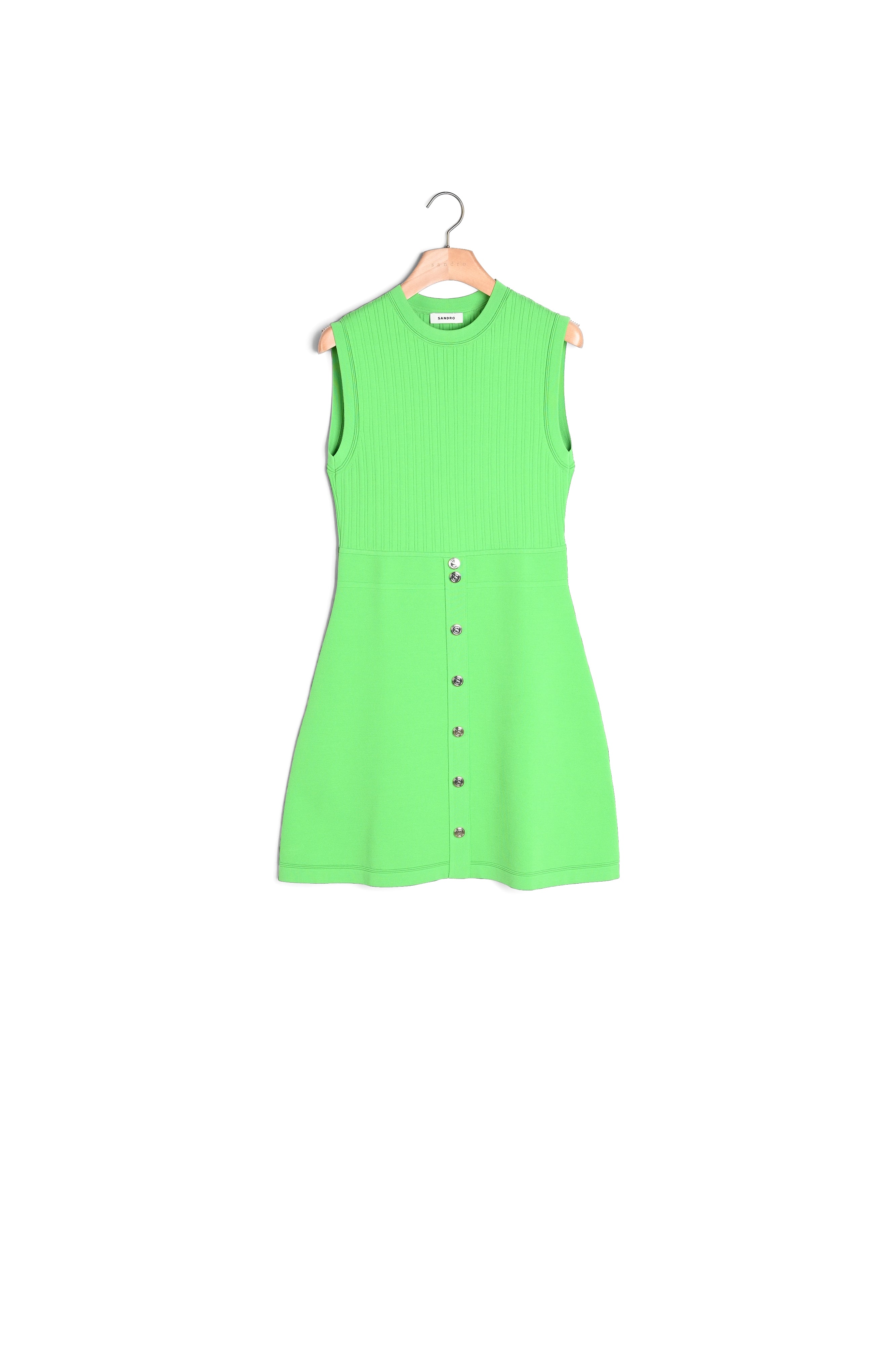 Robe courte à boutons Sandro seconde main