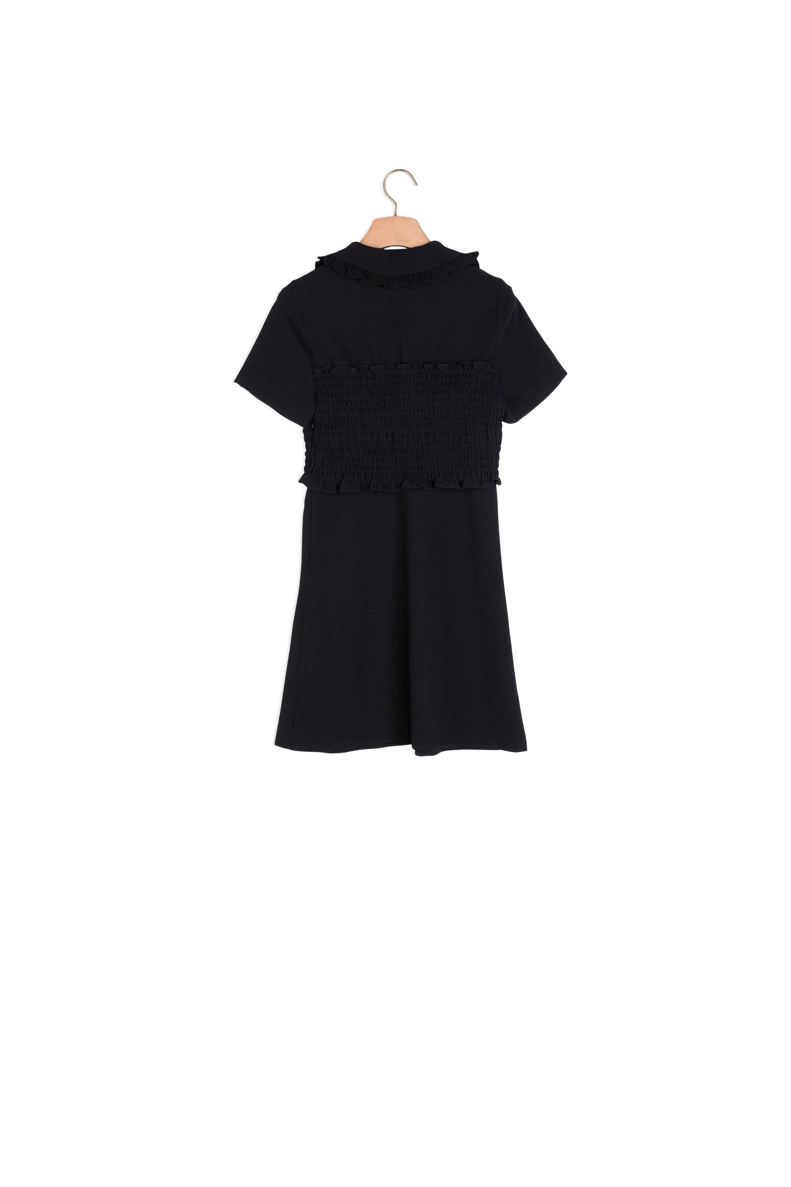 Robe courte smockée Sandro seconde main