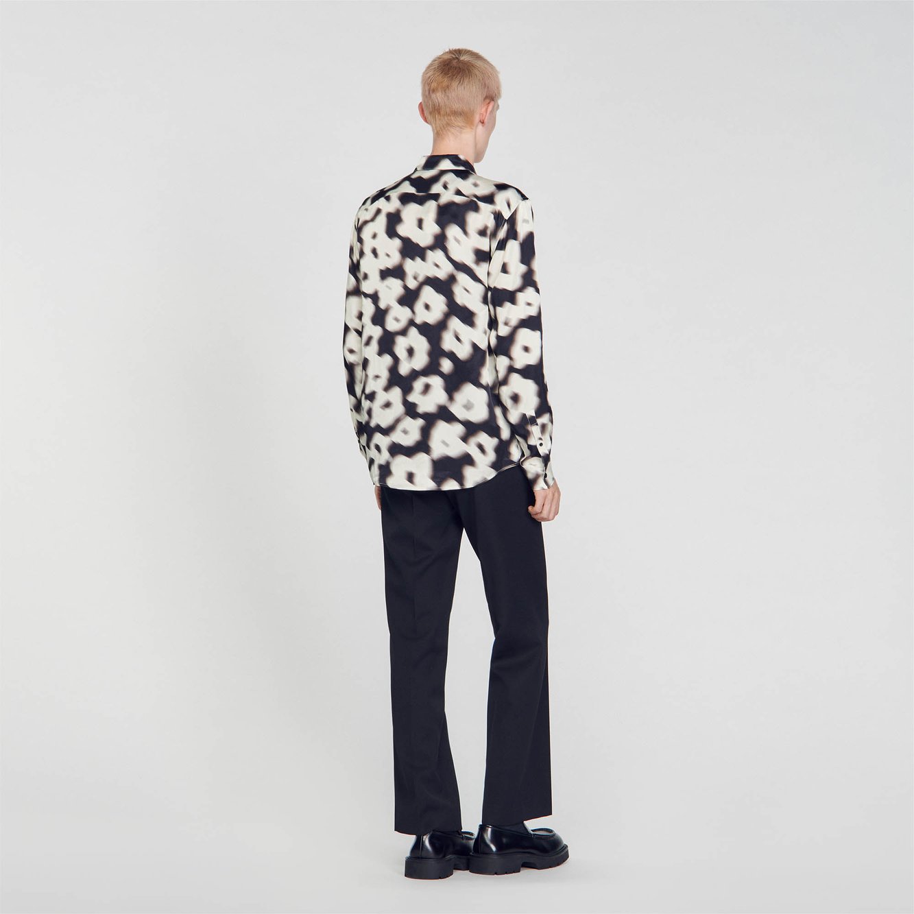 Chemise imprimé fleurs Sandro seconde main