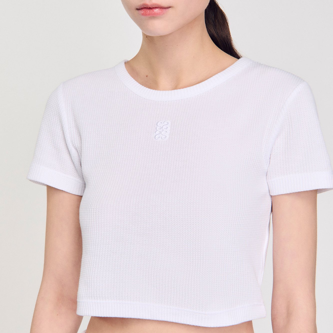 T-shirt court Sandro seconde main