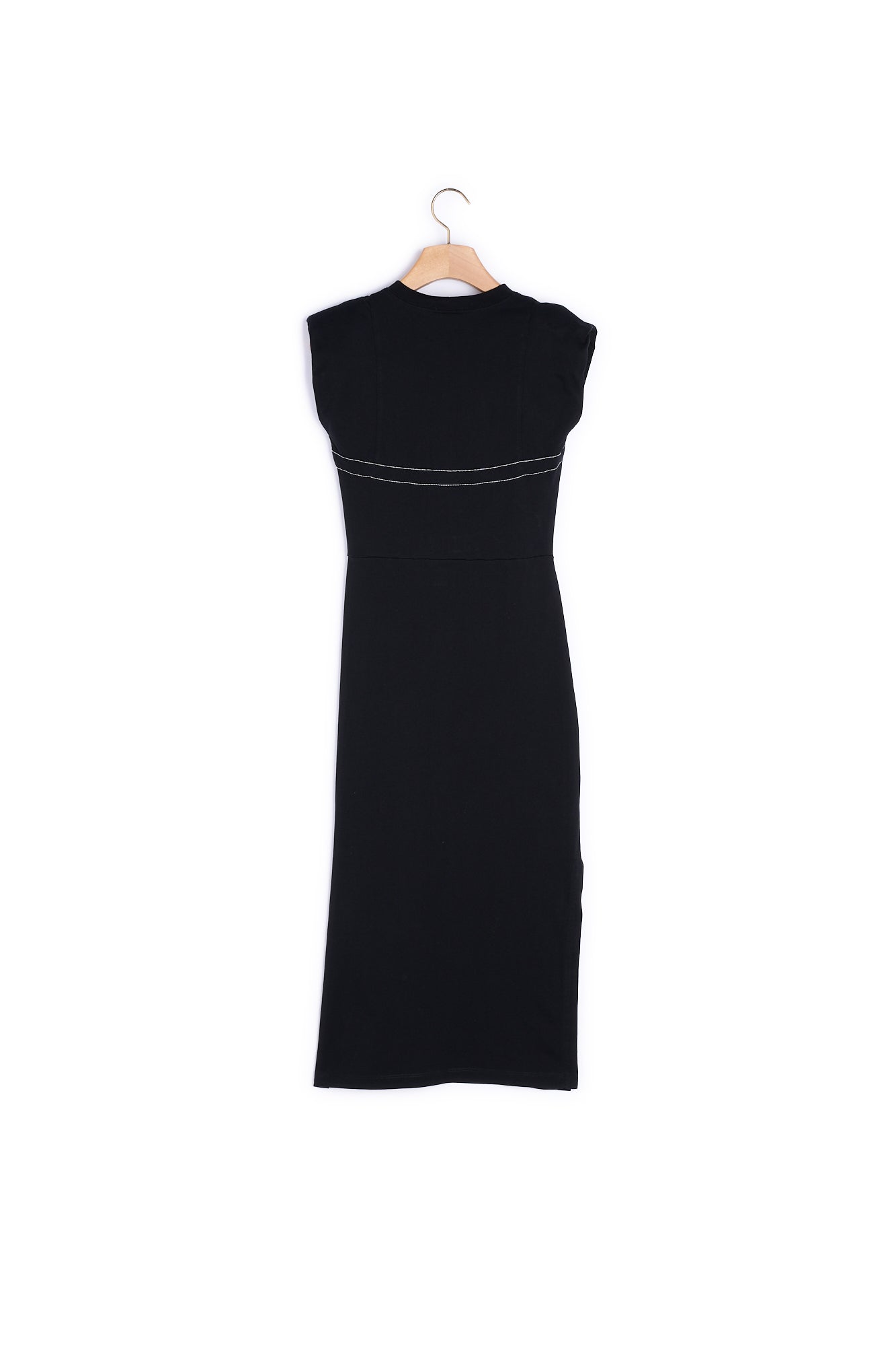 Robe froncée en coton biologique Sandro seconde main