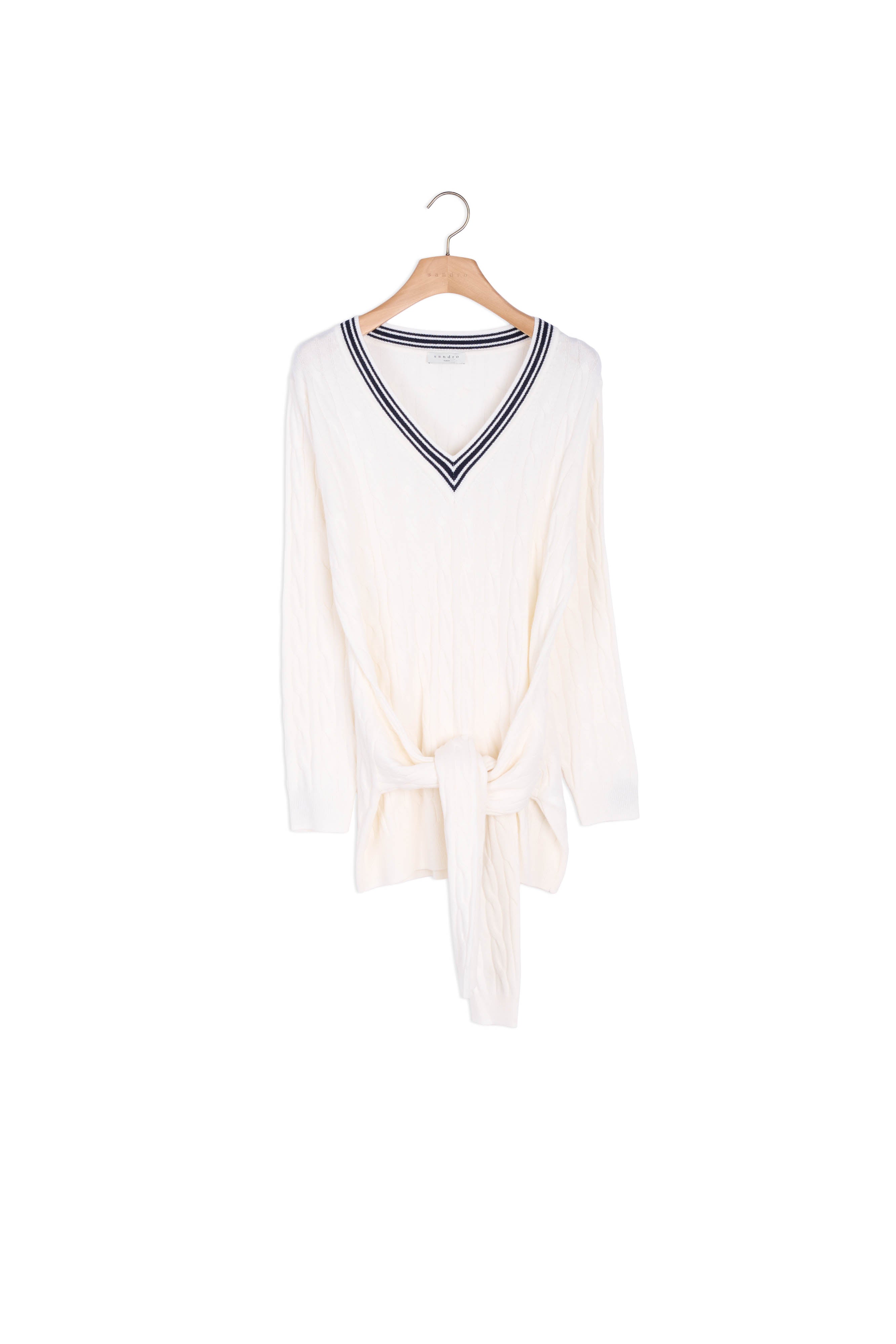 Pull en Maille torsadé Sandro seconde main
