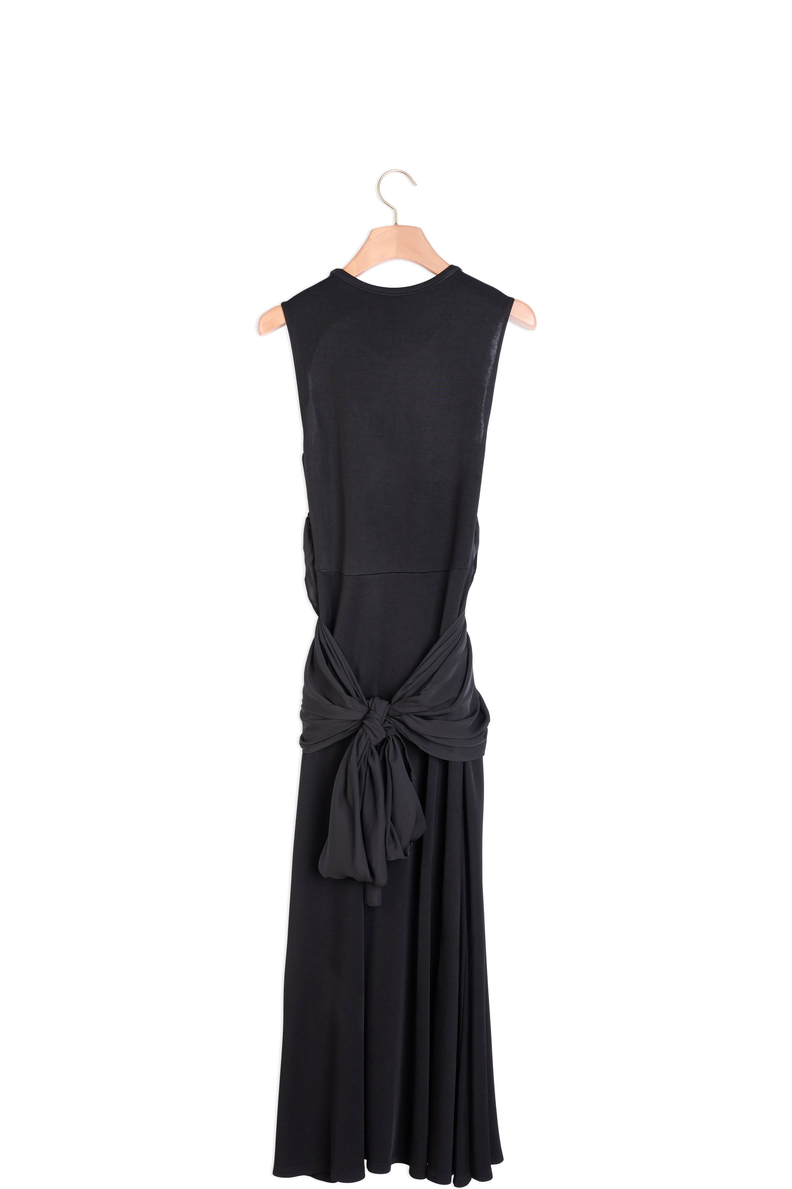 Robe longue fluide avec ceinture Sandro seconde main