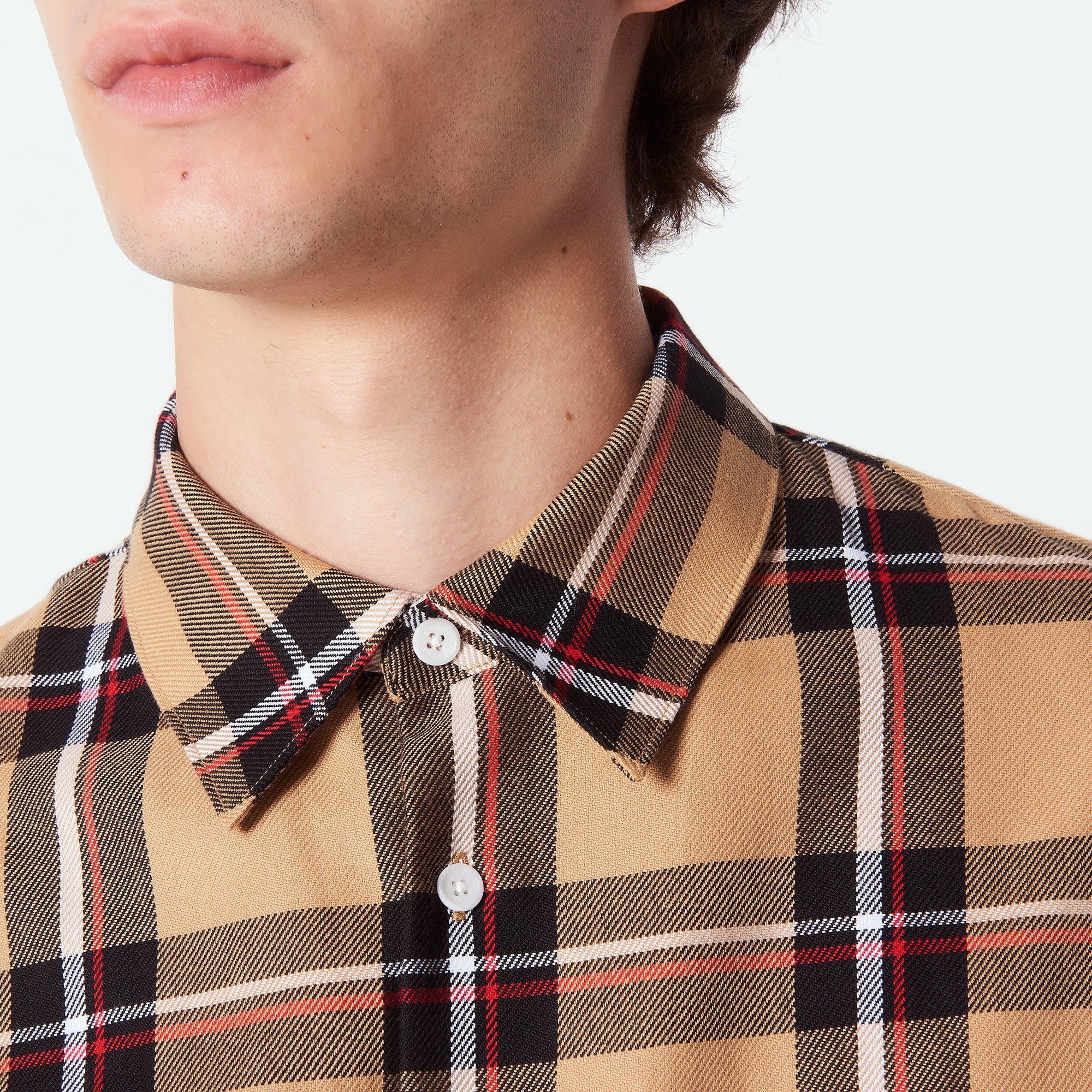 Chemise en tartan Sandro seconde main