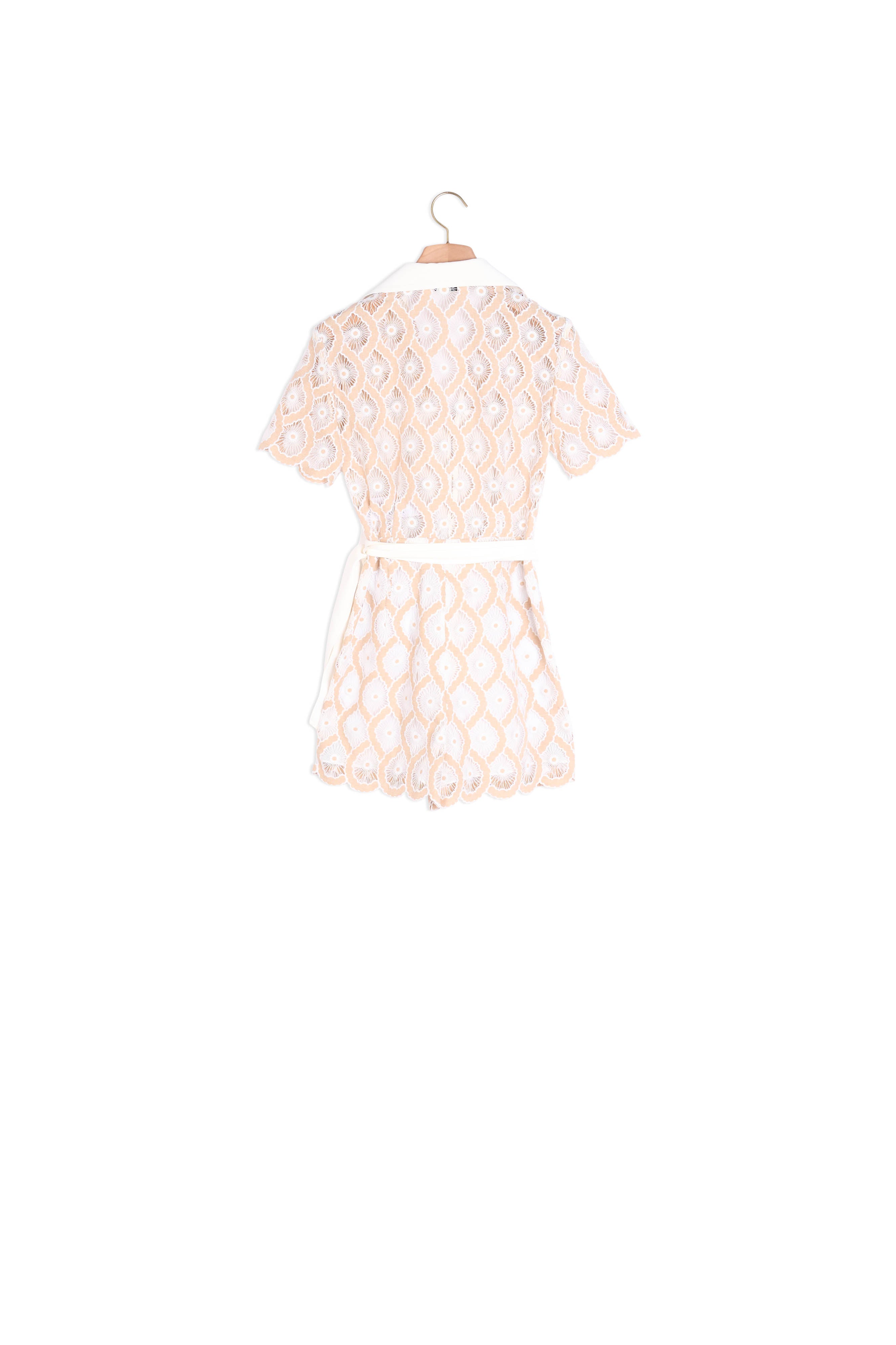 Combinaison Short en broderie anglaise Sandro seconde main