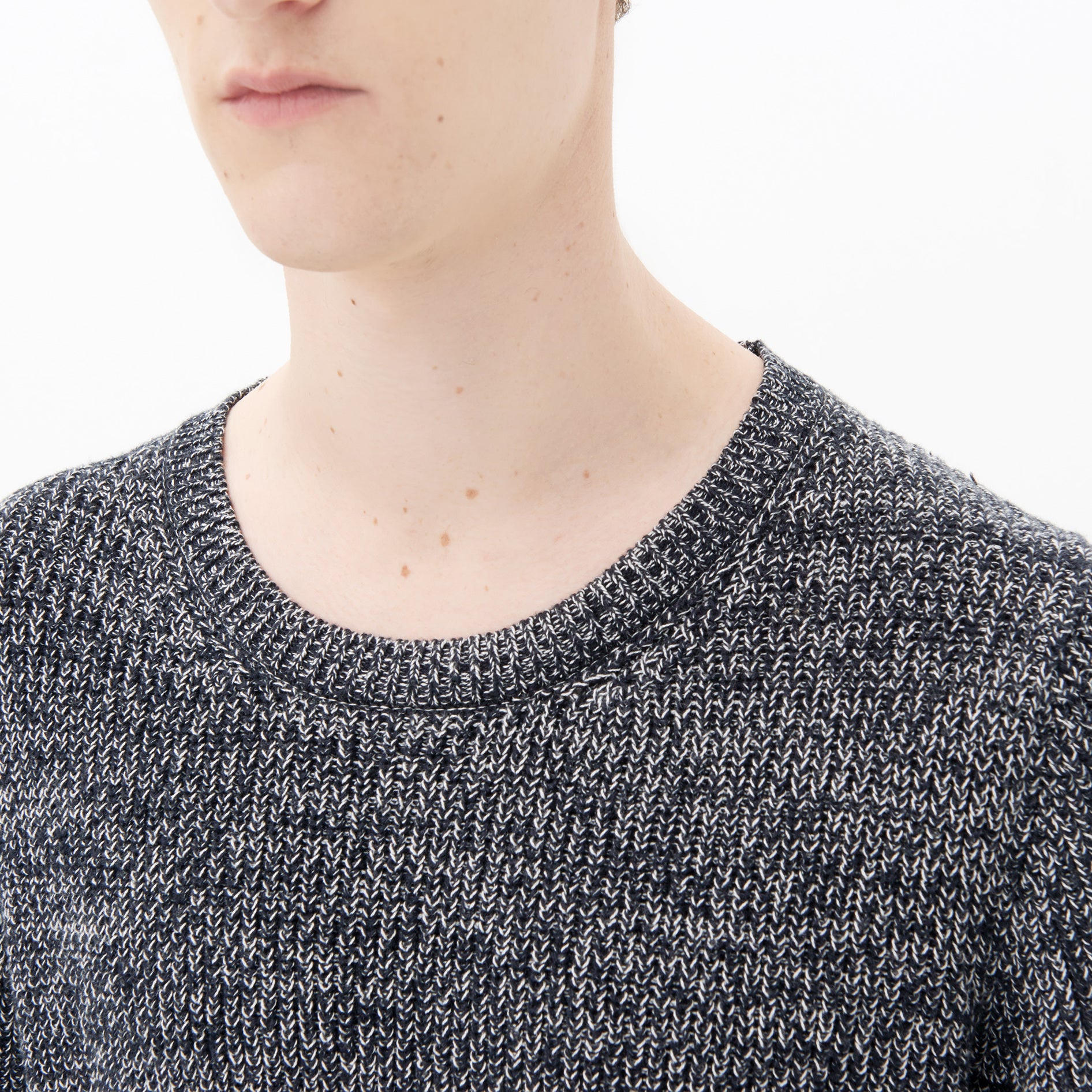 Pull BLEU/BLANC Sandro seconde main