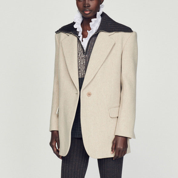 Veste de tailleur oversized Sandro seconde main