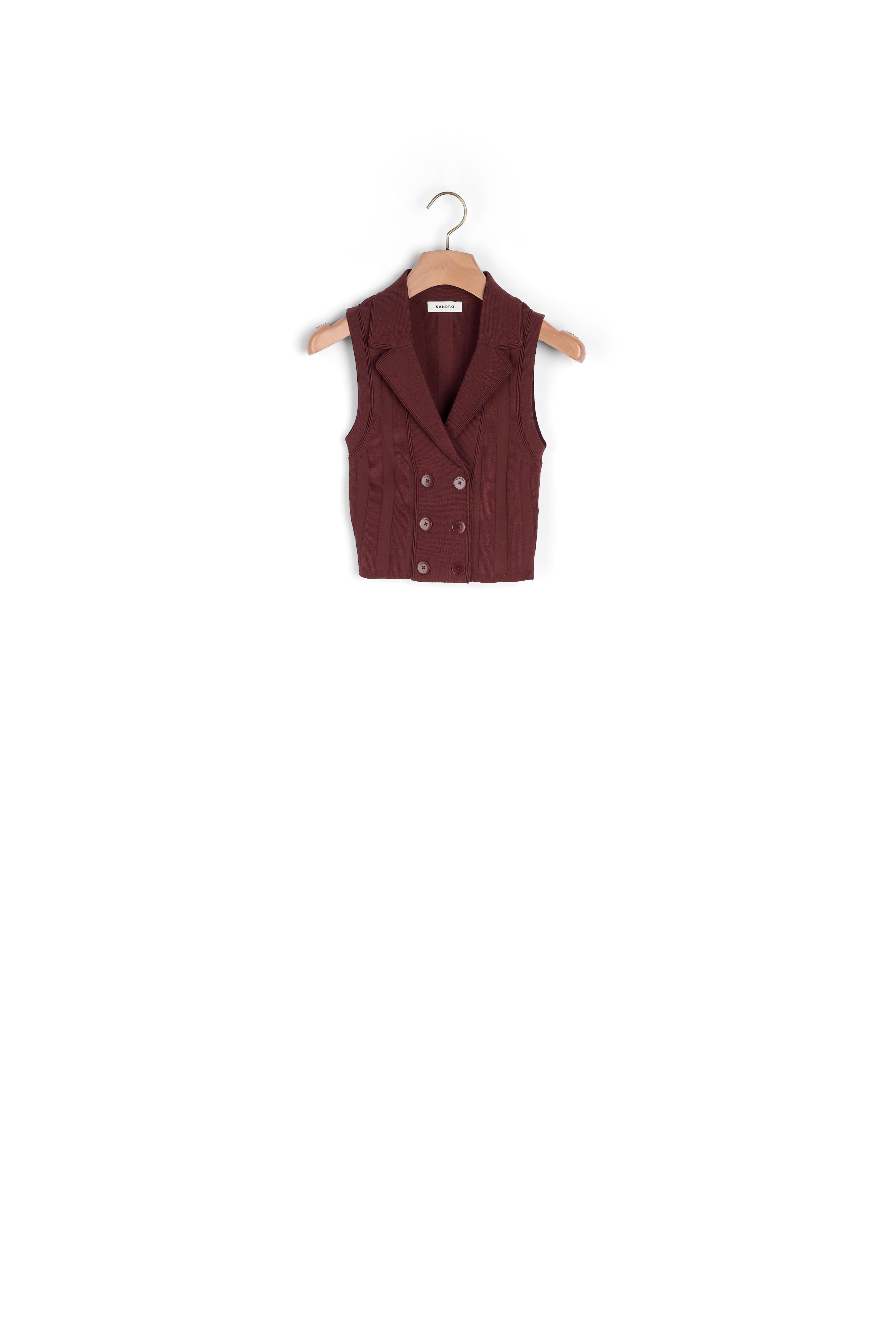 Gilet sans manches Sandro seconde main