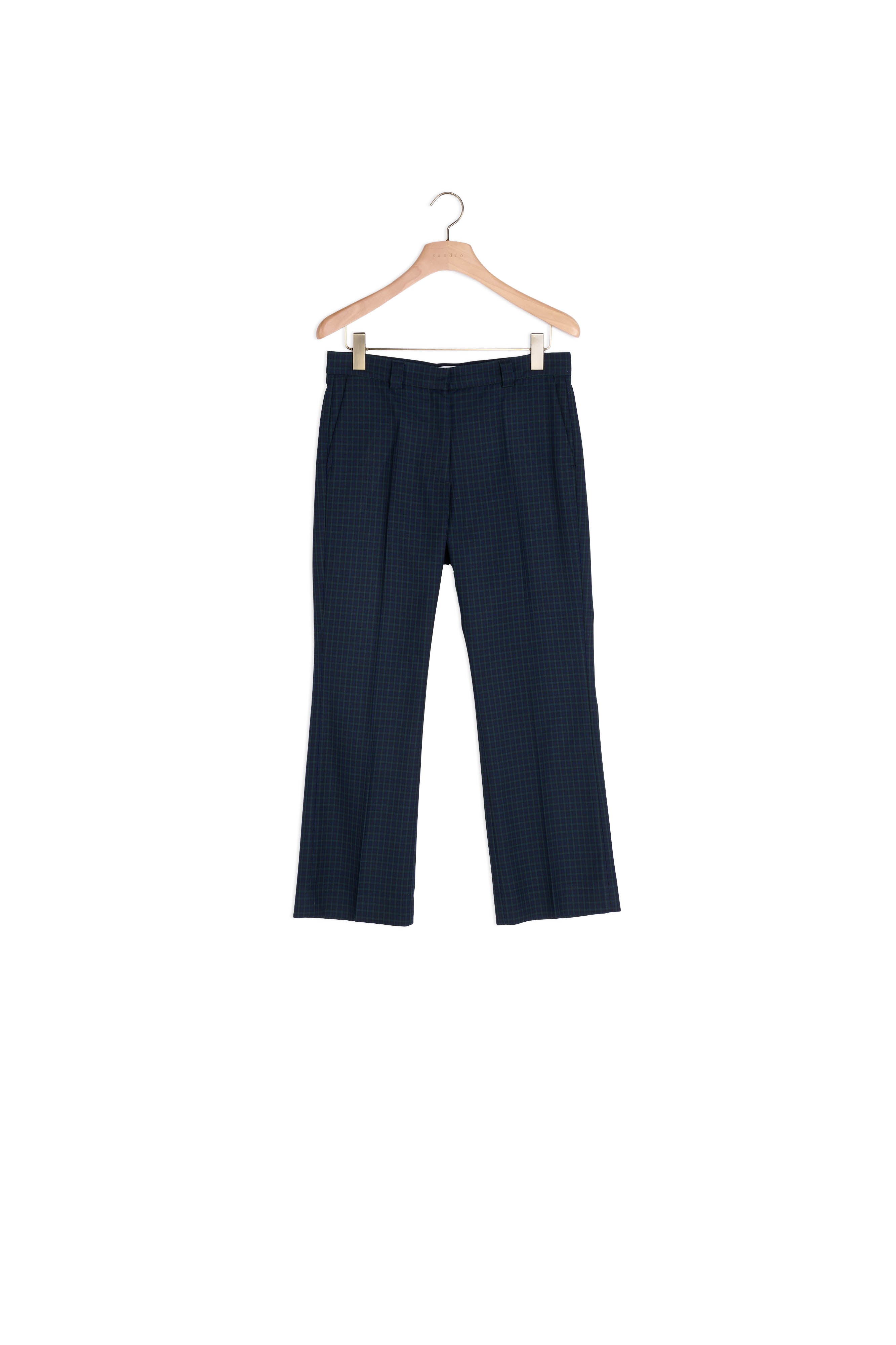 Pantalon taille haute coupe droite Sandro seconde main