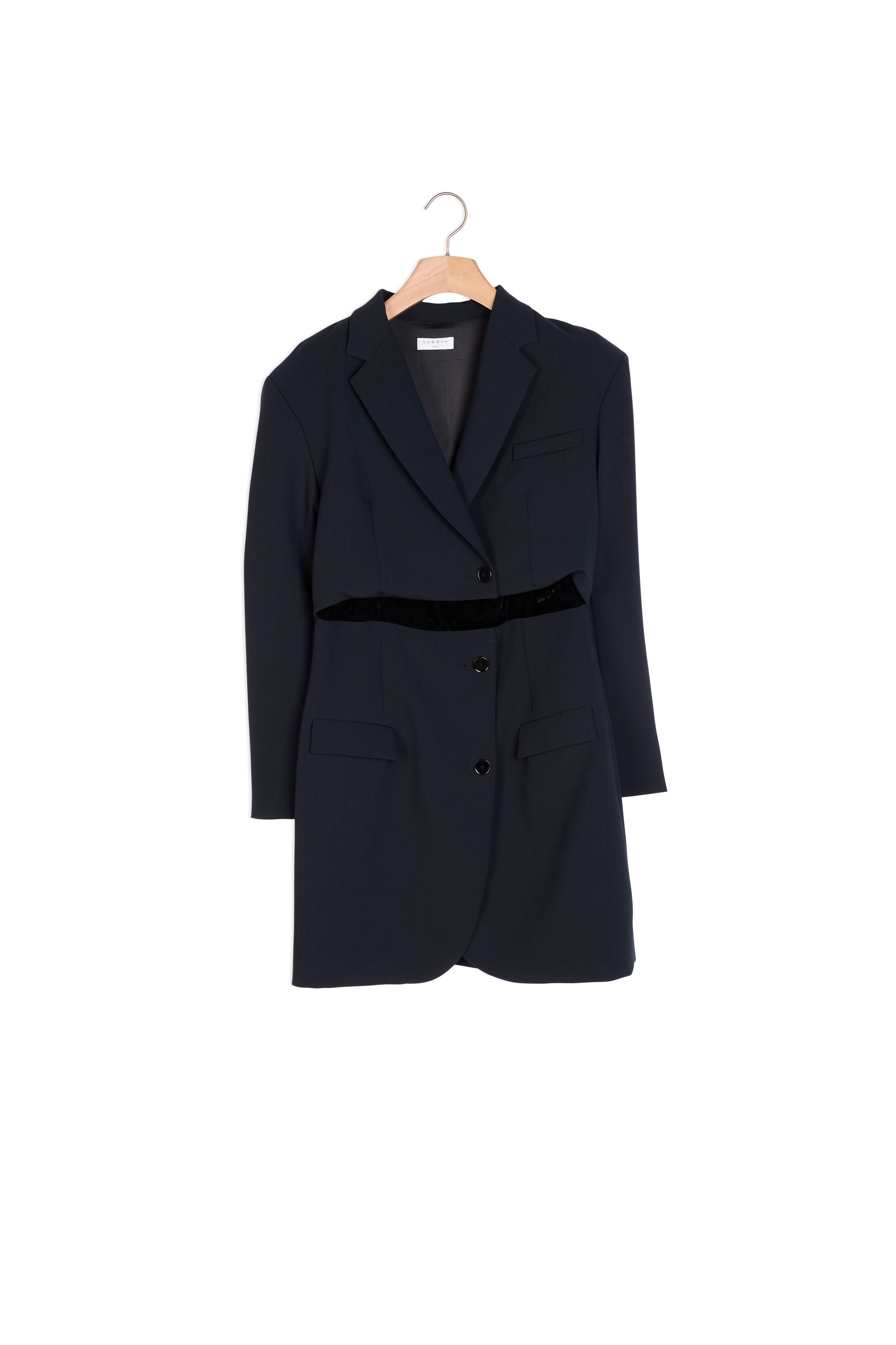 Robe Noir Sandro seconde main