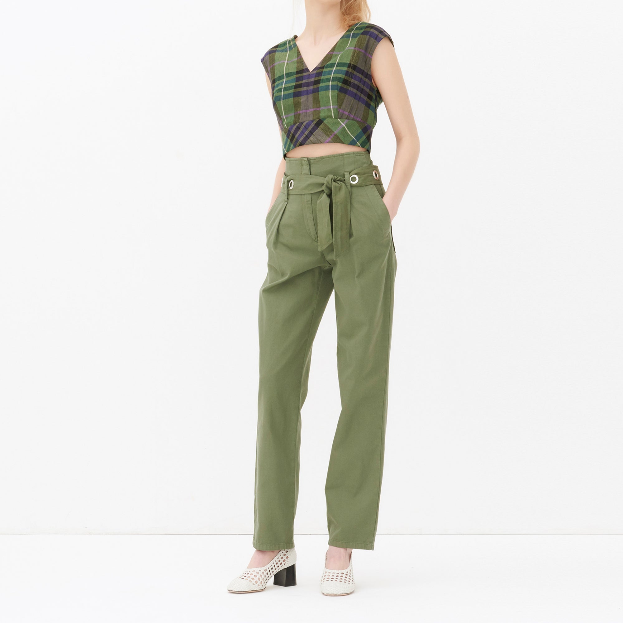 Pantalon Kaki Sandro seconde main