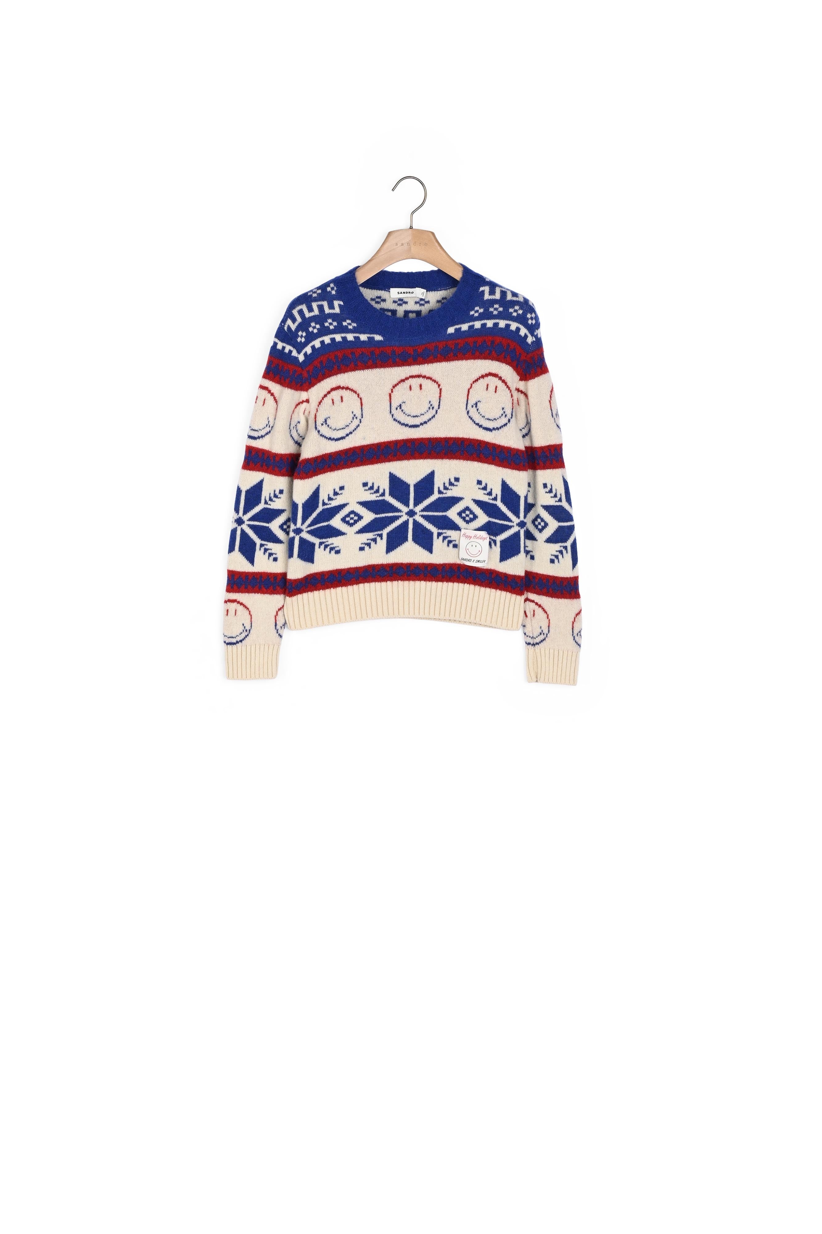Pull Smiley Sandro seconde main