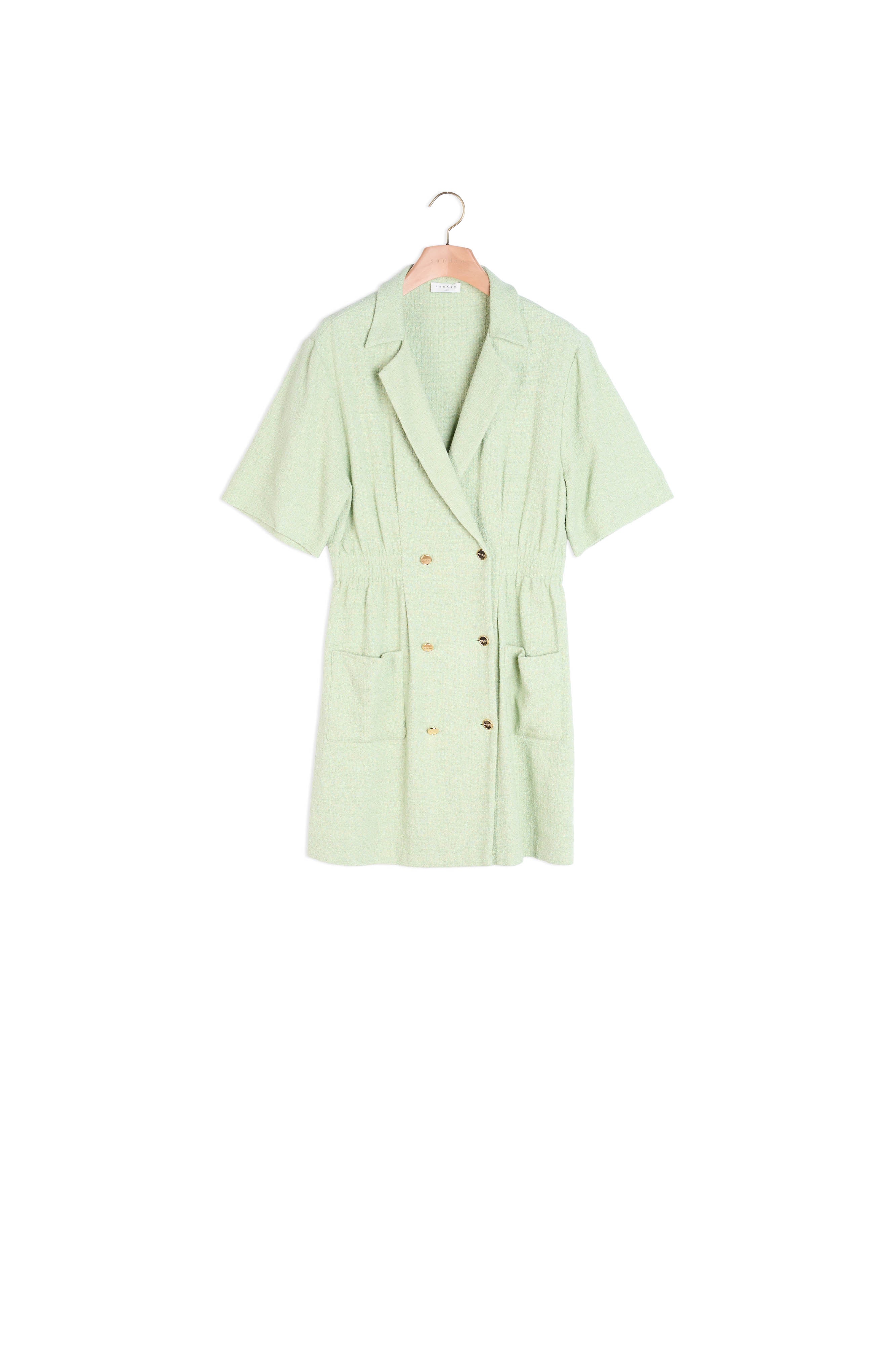 Robe à col tailleur Sandro seconde main