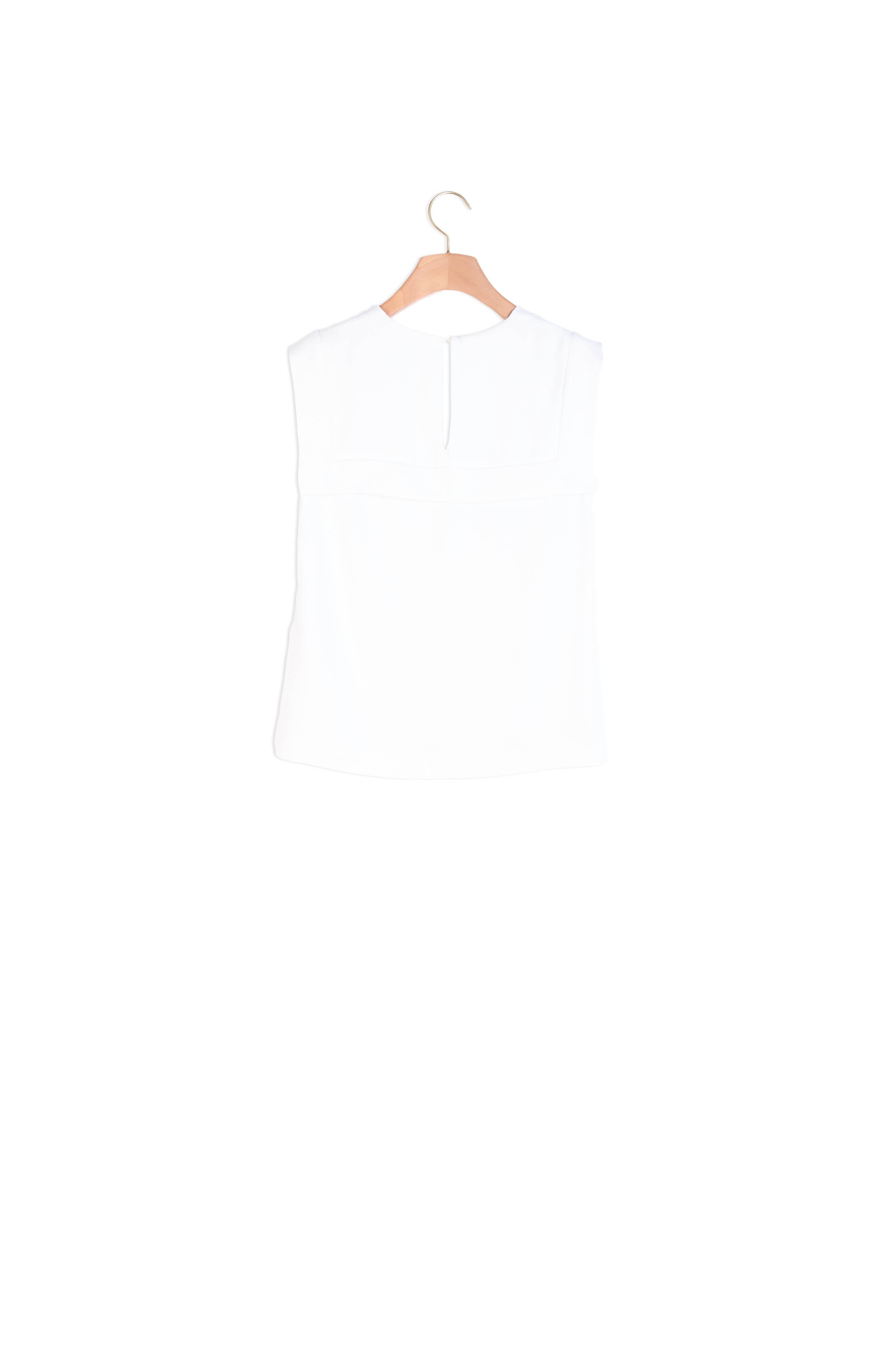 Top Ecru Sandro seconde main