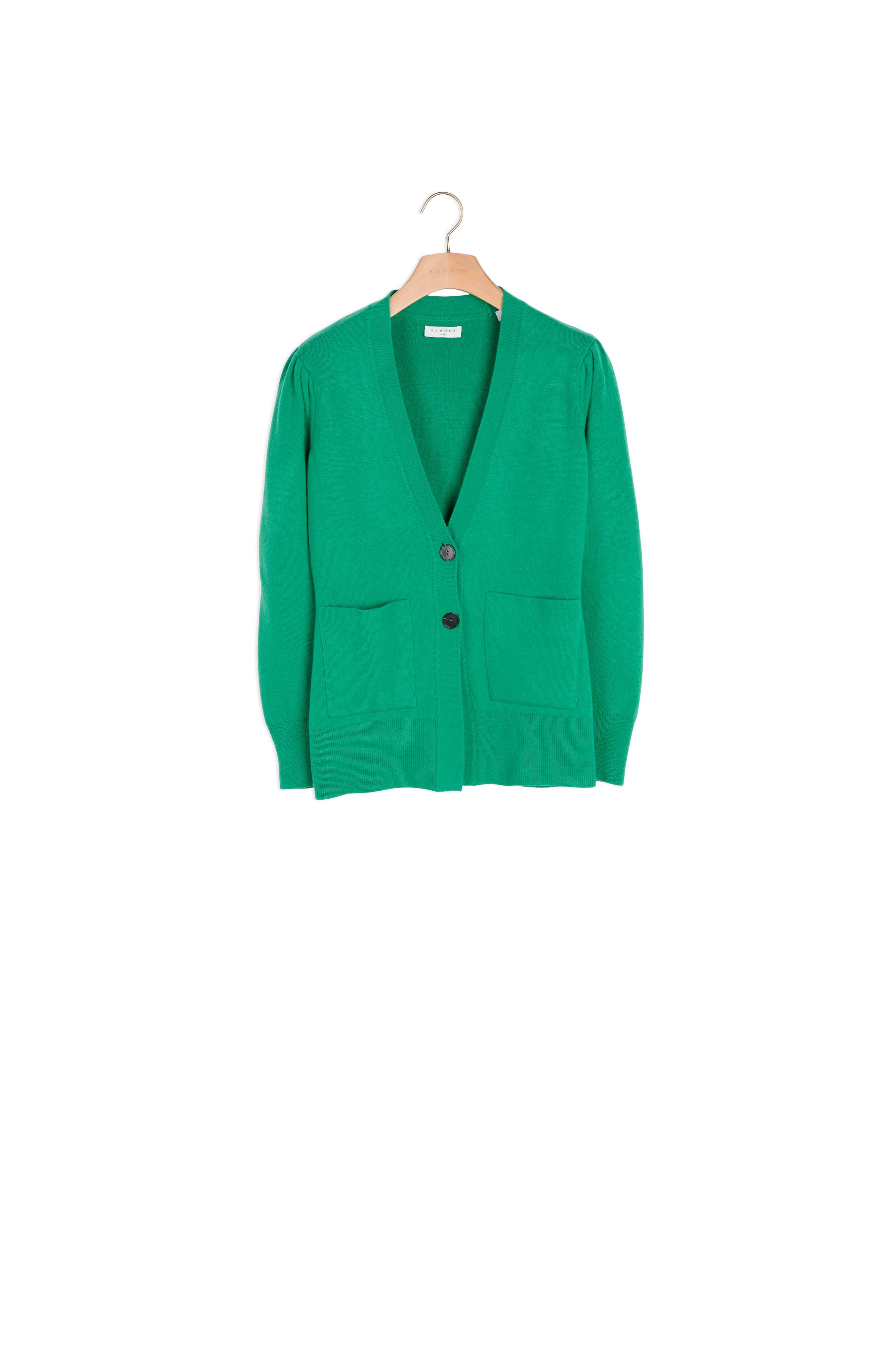 Cardigan long boutonné Sandro seconde main