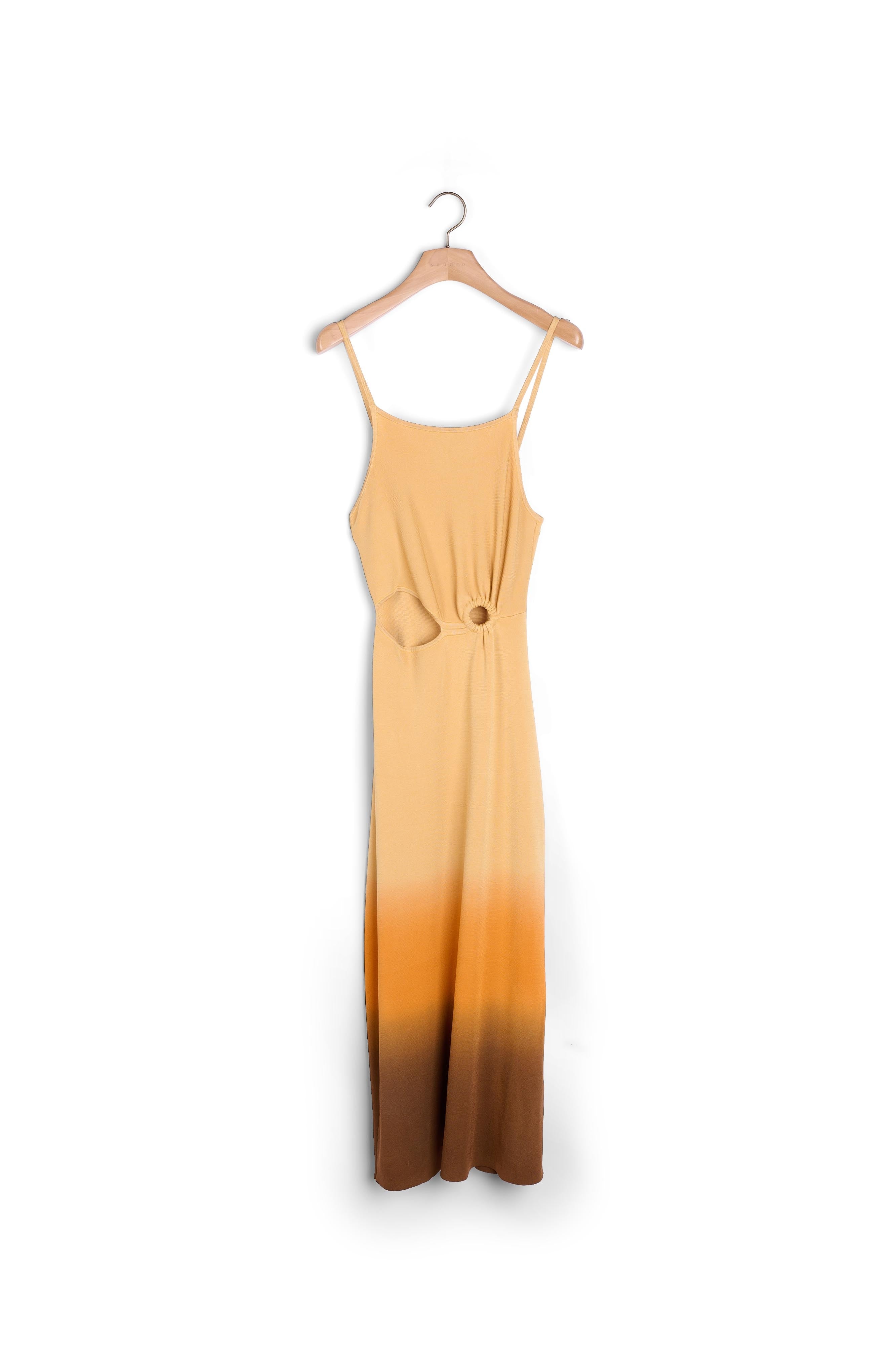 Robe midi ajourée sur les cotés Sandro seconde main