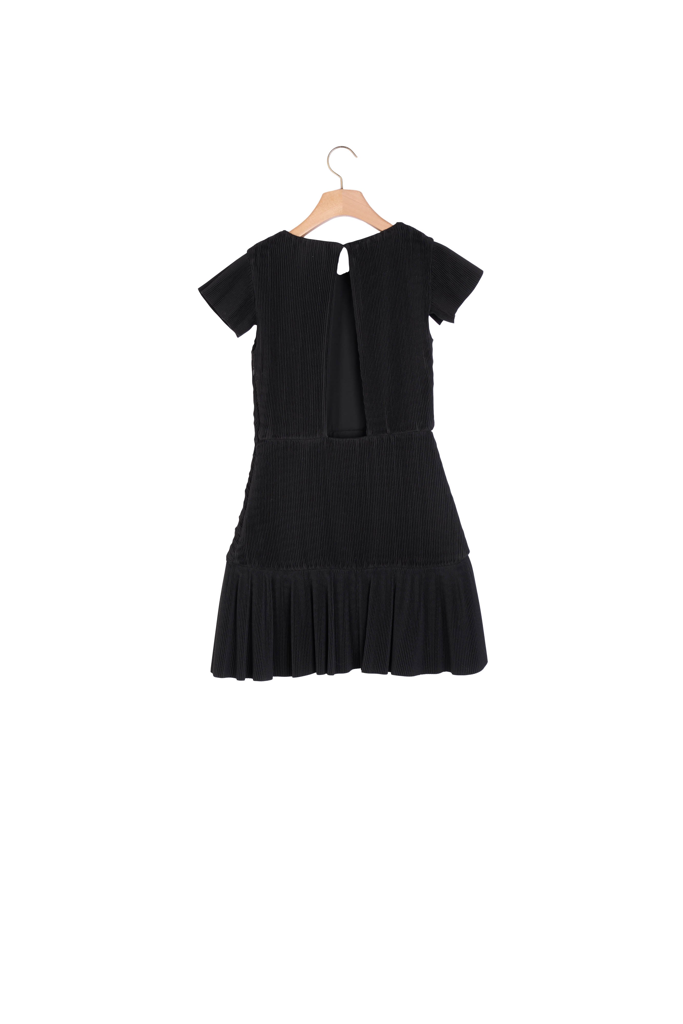 Robe courte plissée Sandro seconde main