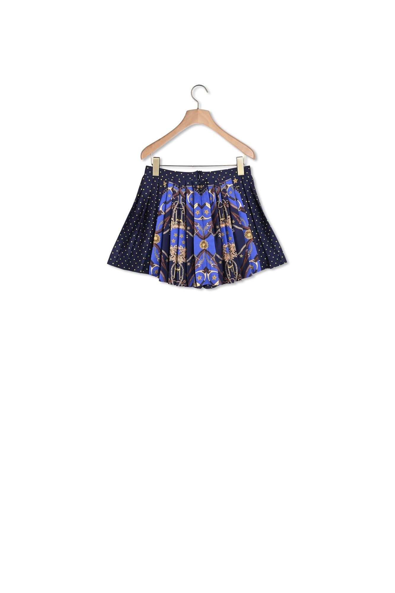 Short Jupe en soie imprimée Sandro seconde main