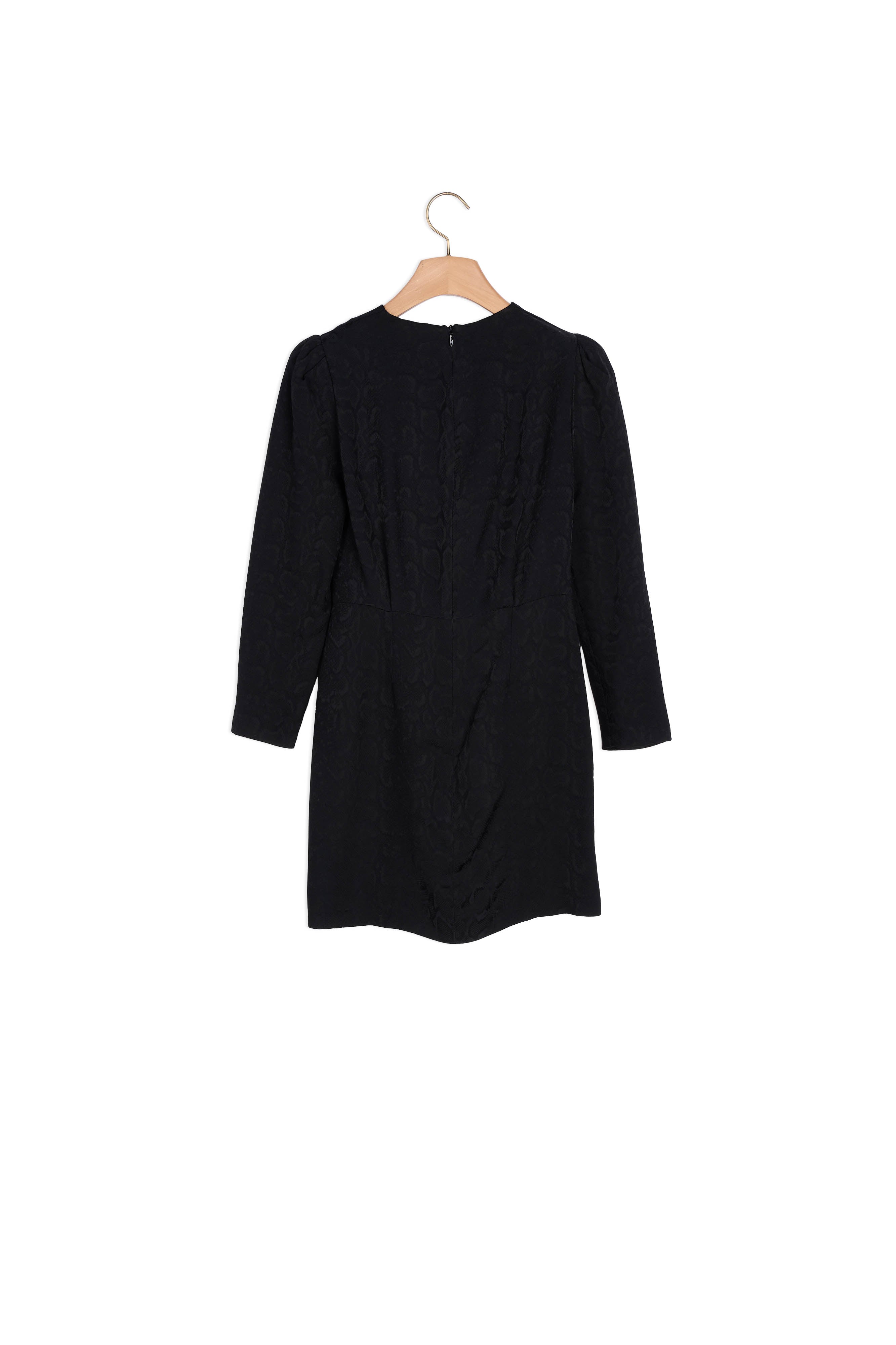 Robe courte en jacquard effet python Sandro seconde main