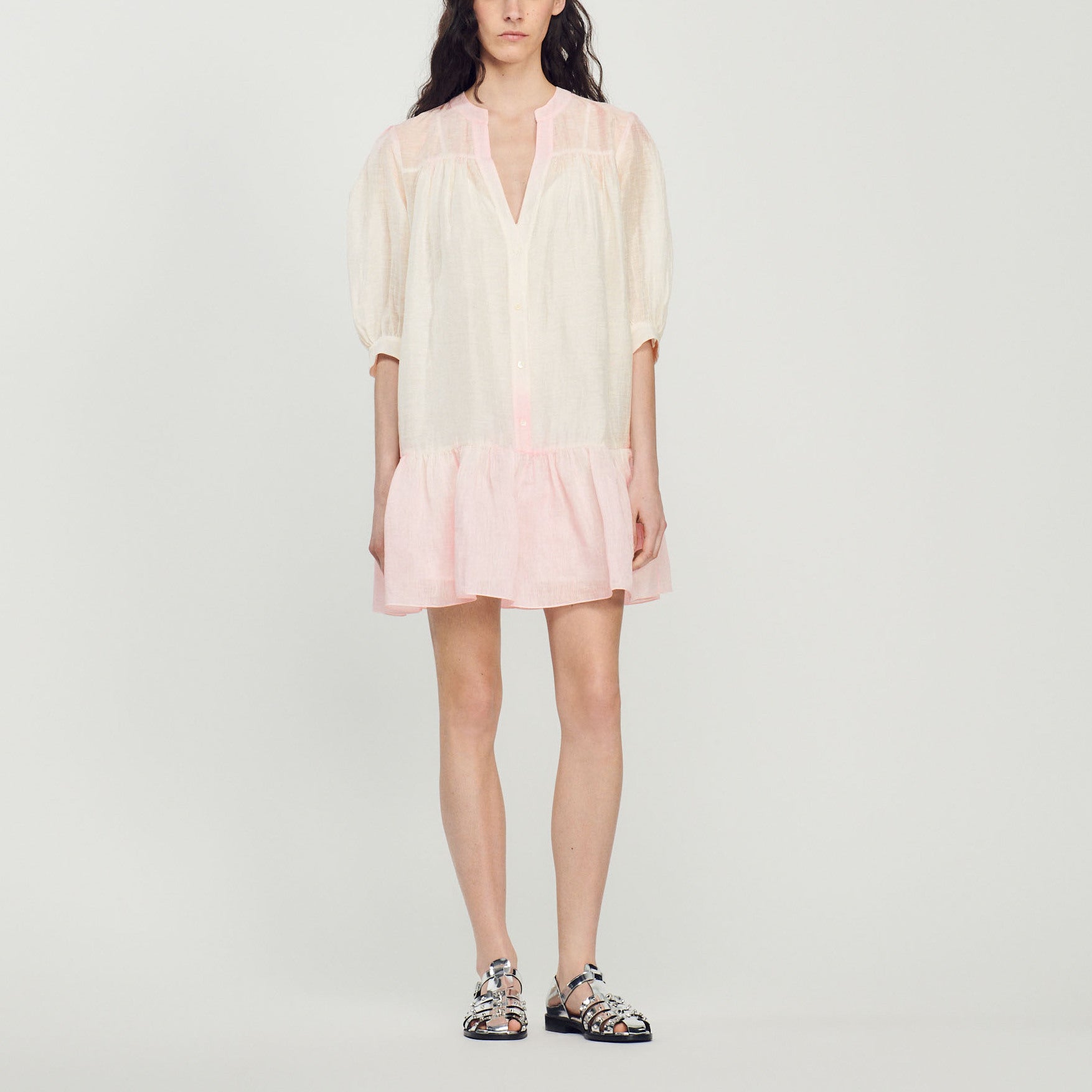 Robe tie&dye Sandro seconde main