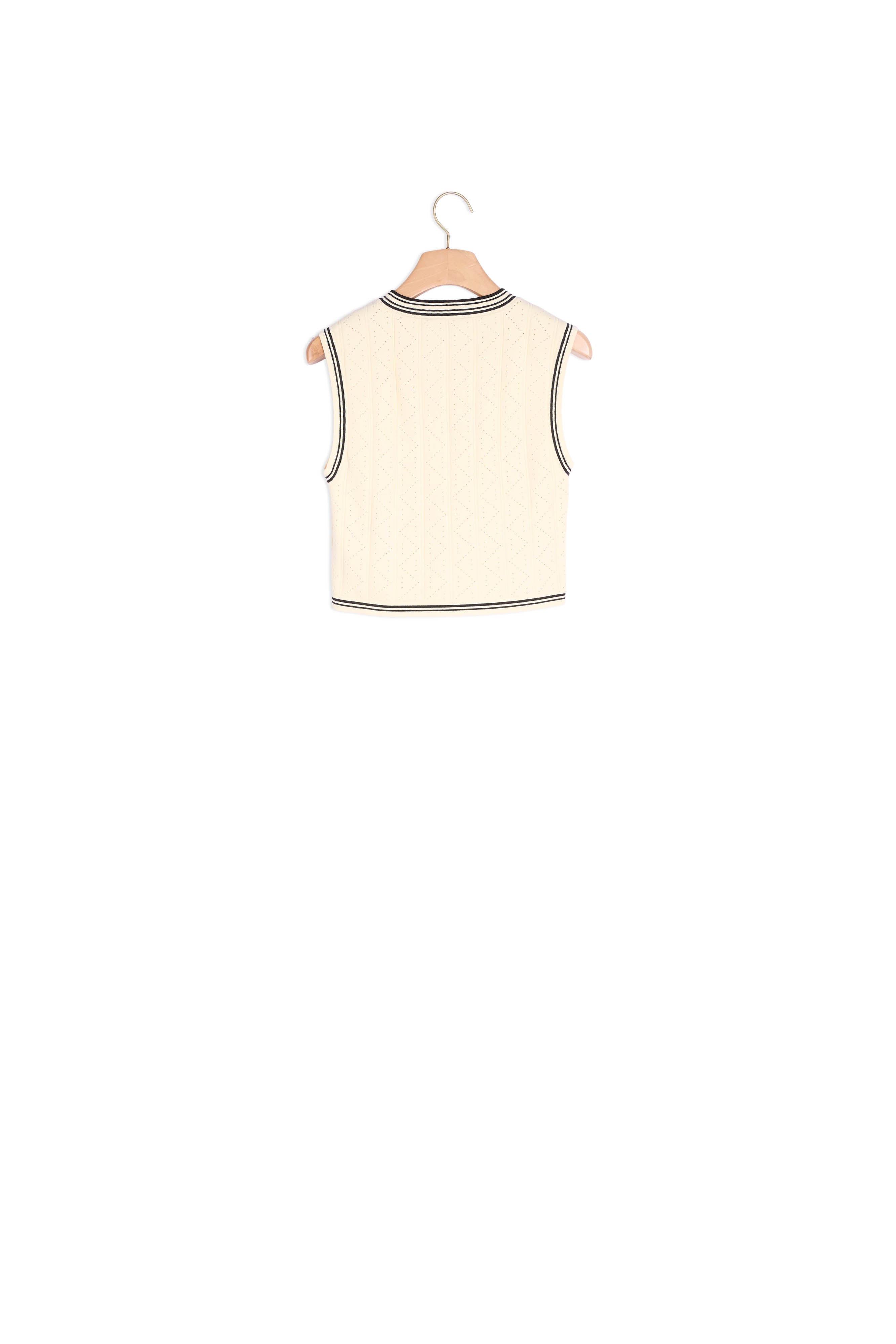 Pull court sans manches Sandro seconde main