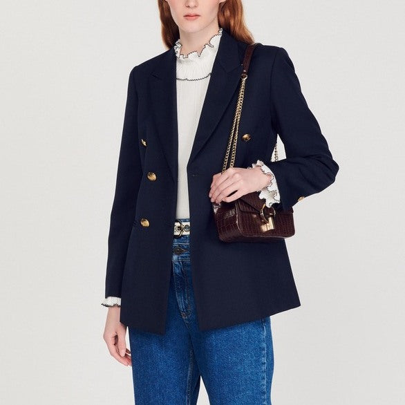 Veste de tailleur double boutonnage Sandro seconde main