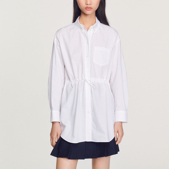 Chemise longue à liens Sandro seconde main