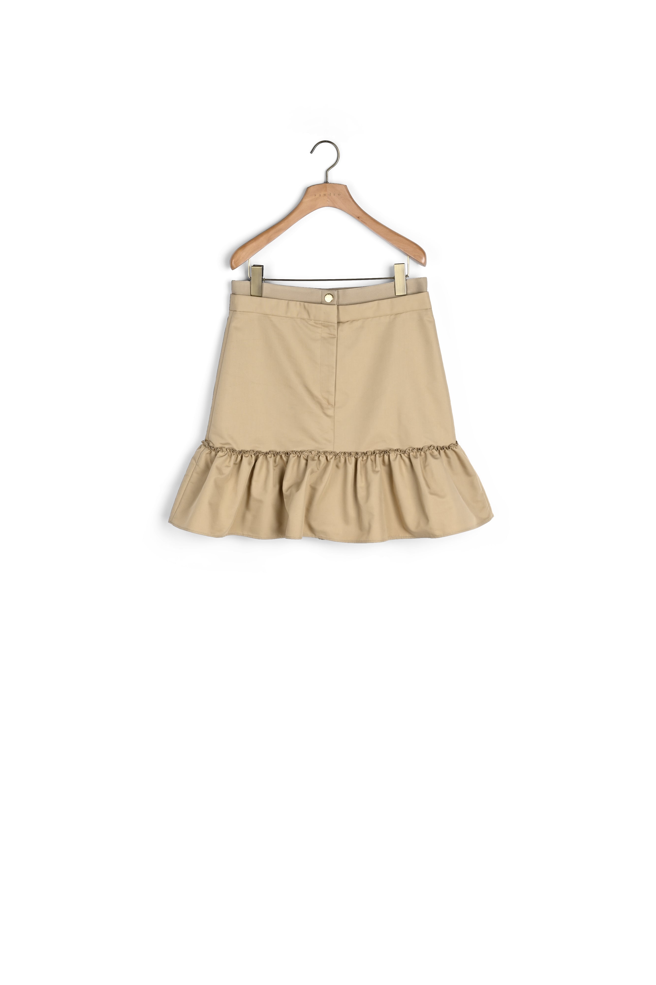 Jupe courte à volants Sandro seconde main