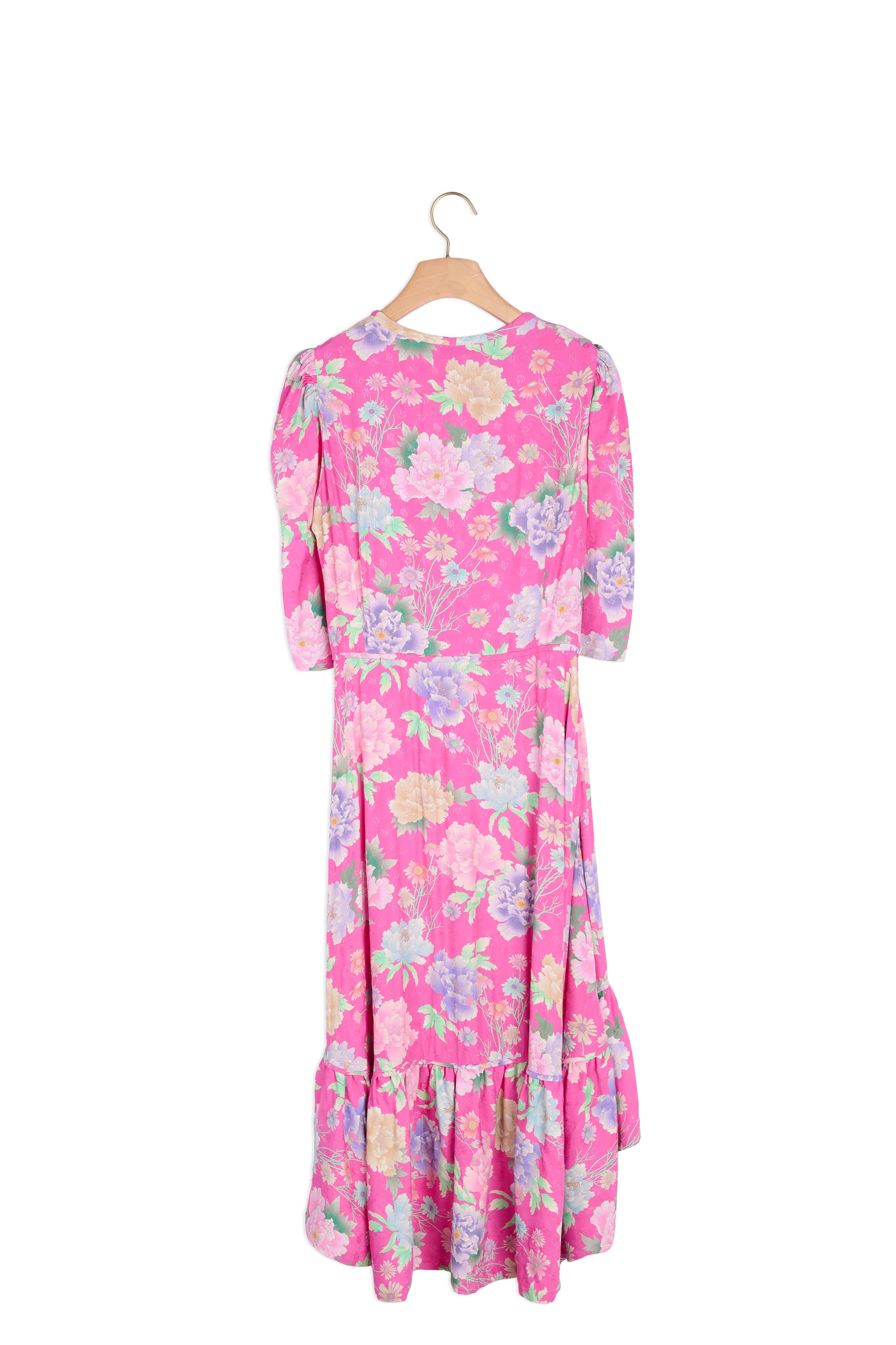Robe longue asymétrique en jacquard Sandro seconde main