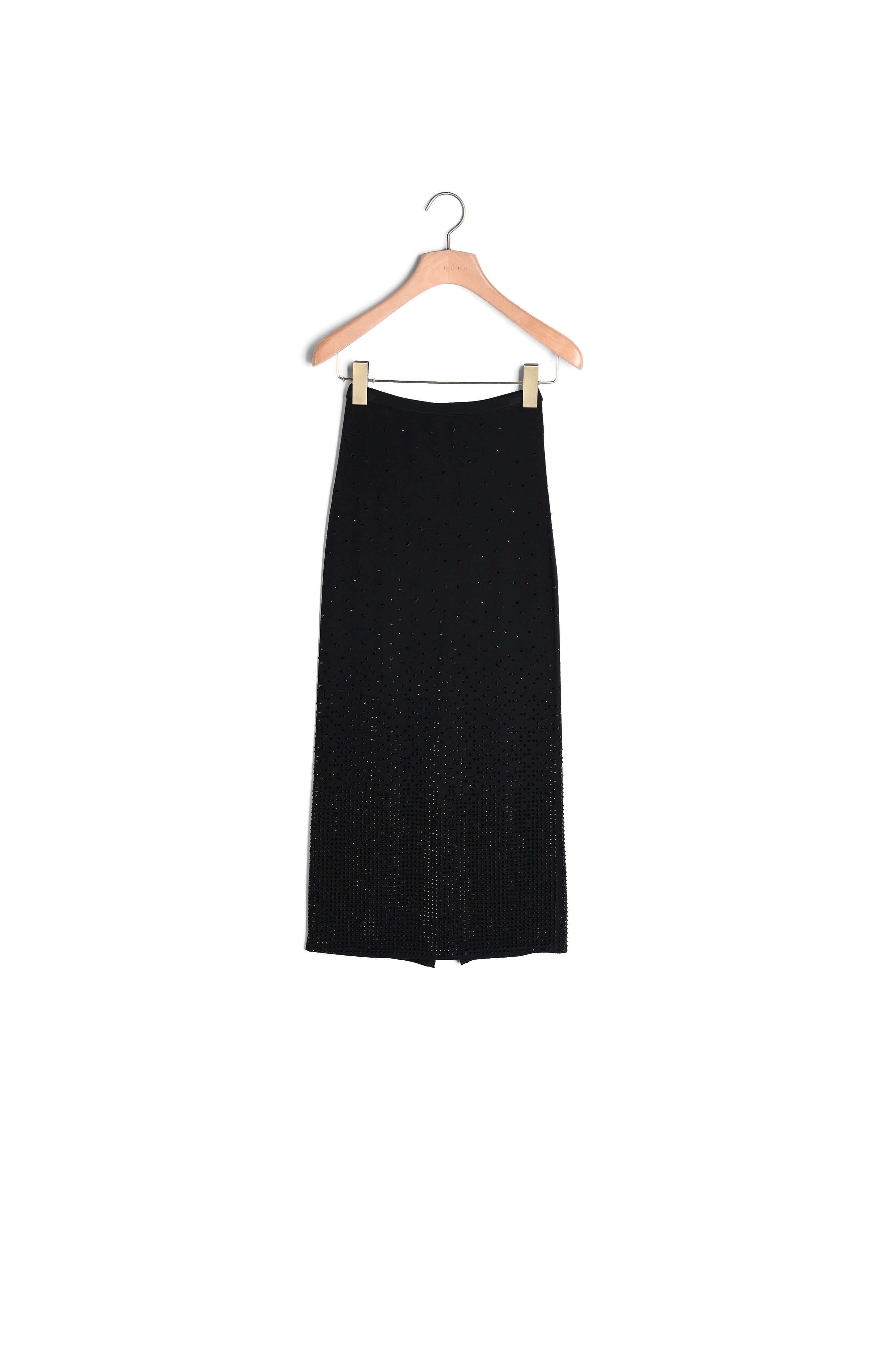 Jupe midi ornée de strass Sandro seconde main