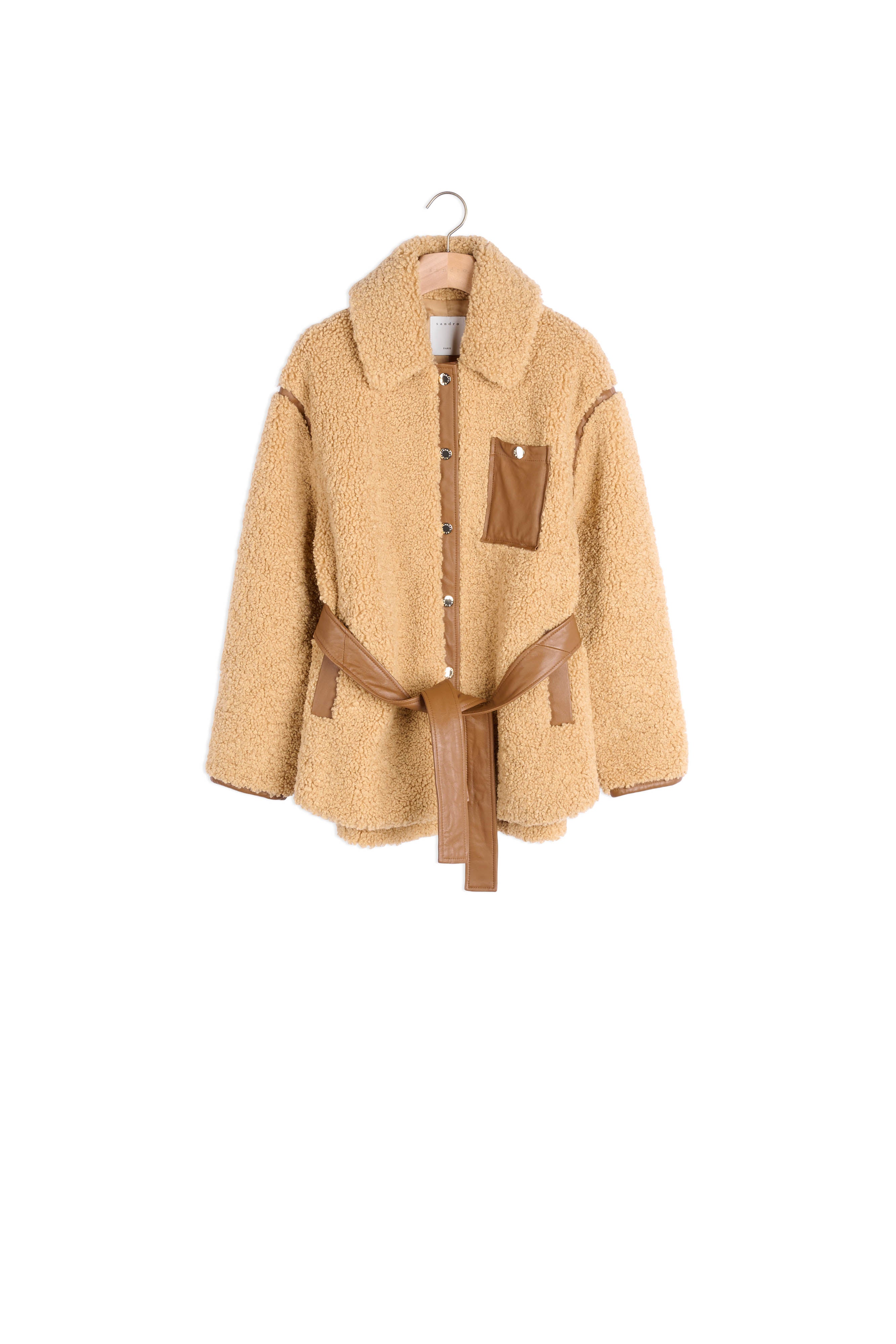 Outerwear Camel Sandro seconde main