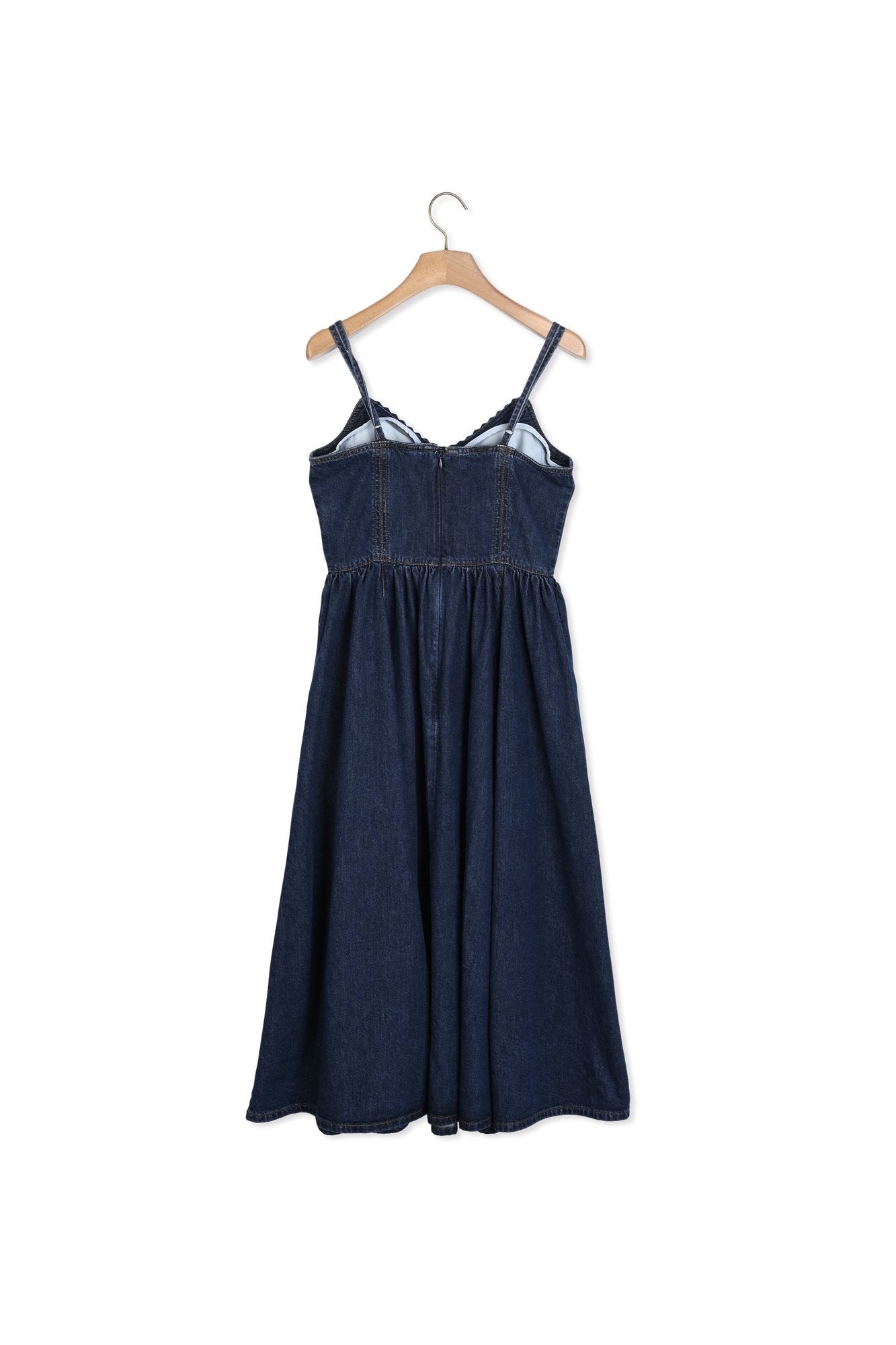 Robe midi en jean Sandro seconde main