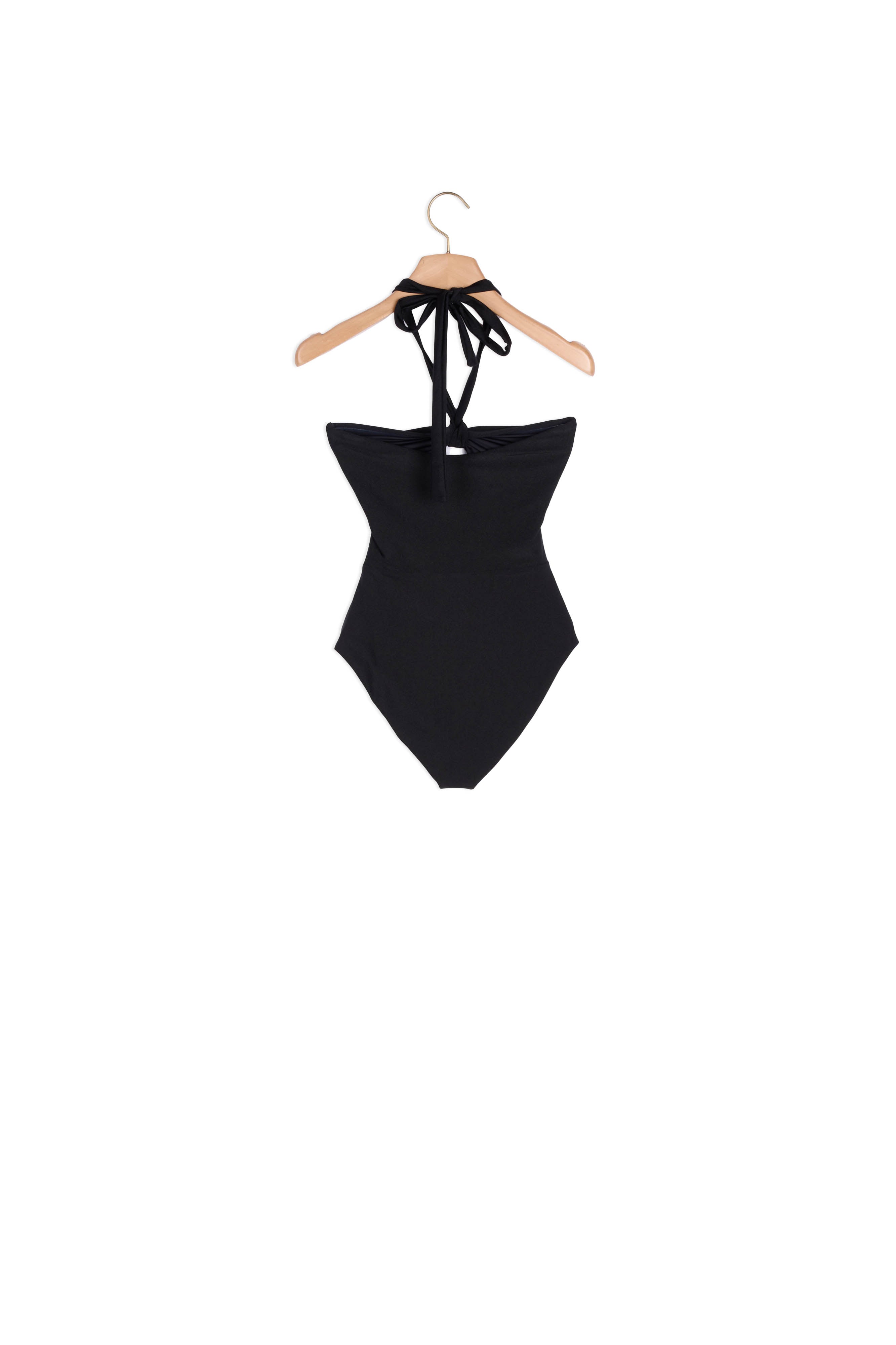 Maillot de bain 1 pièce noué ajouré Sandro seconde main
