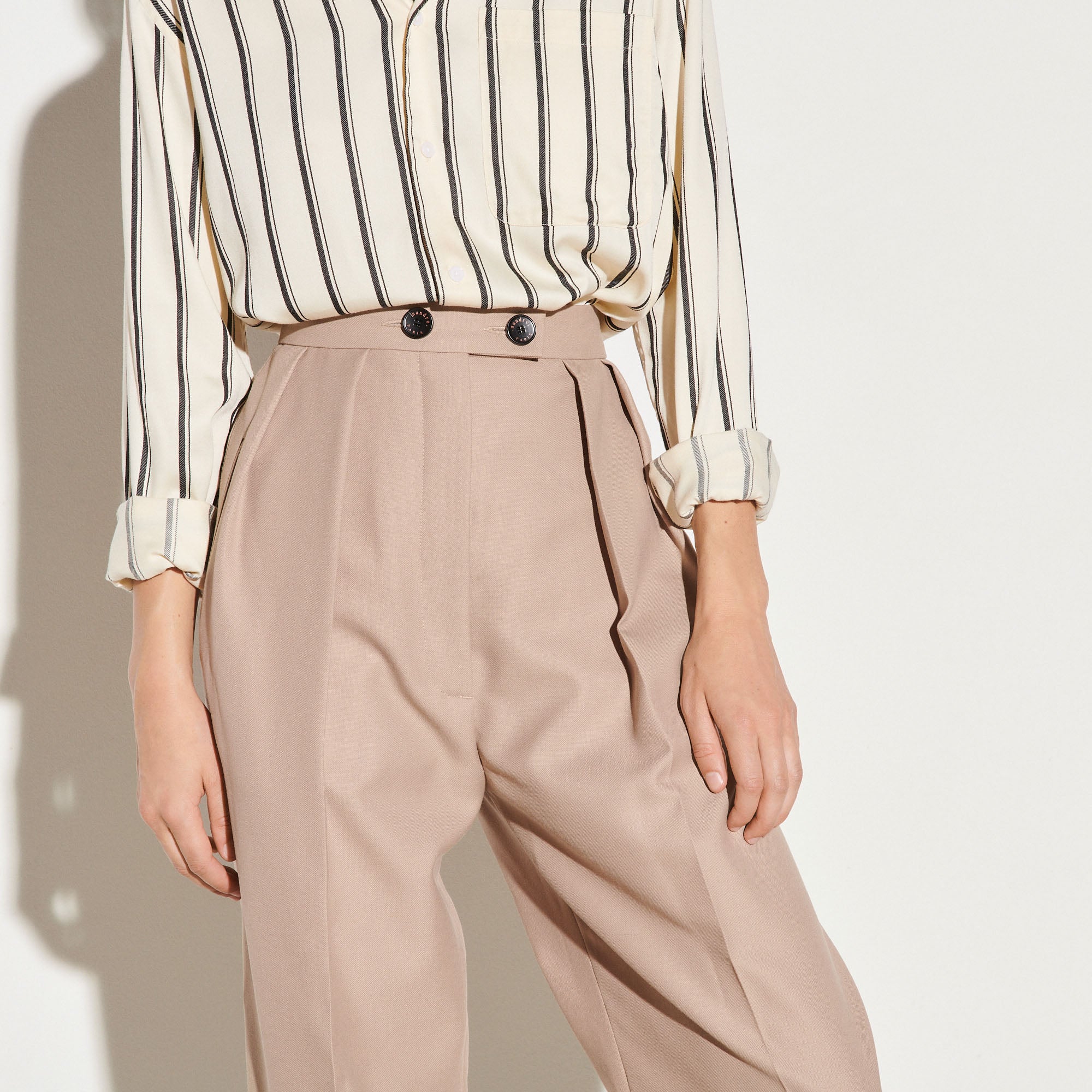 Pantalon de tailleur Sandro seconde main