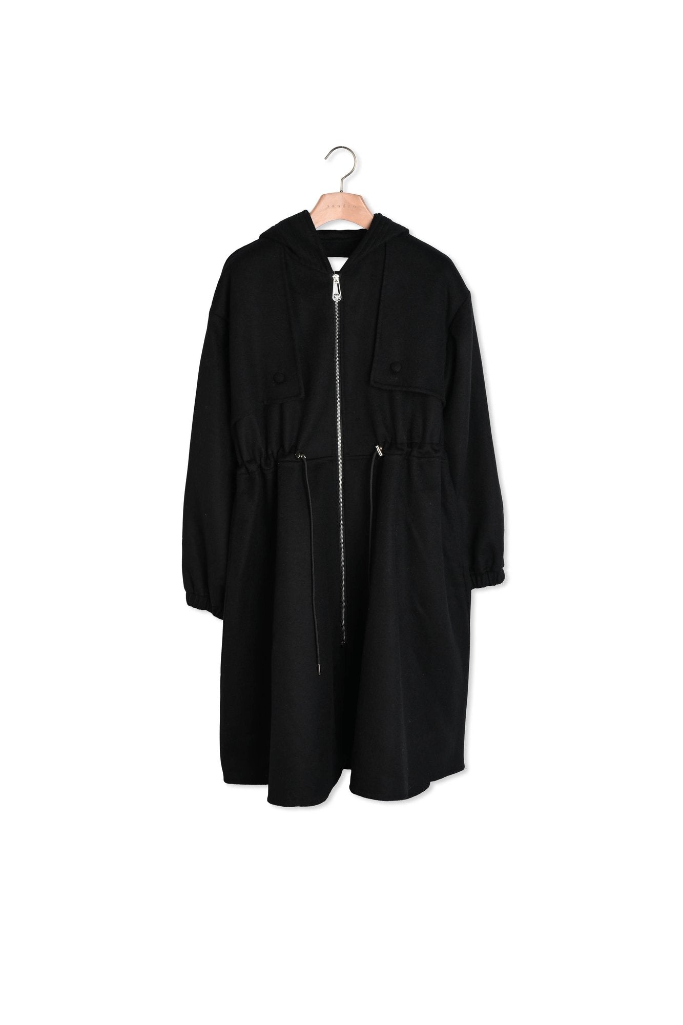 Manteau à capuche Sandro seconde main