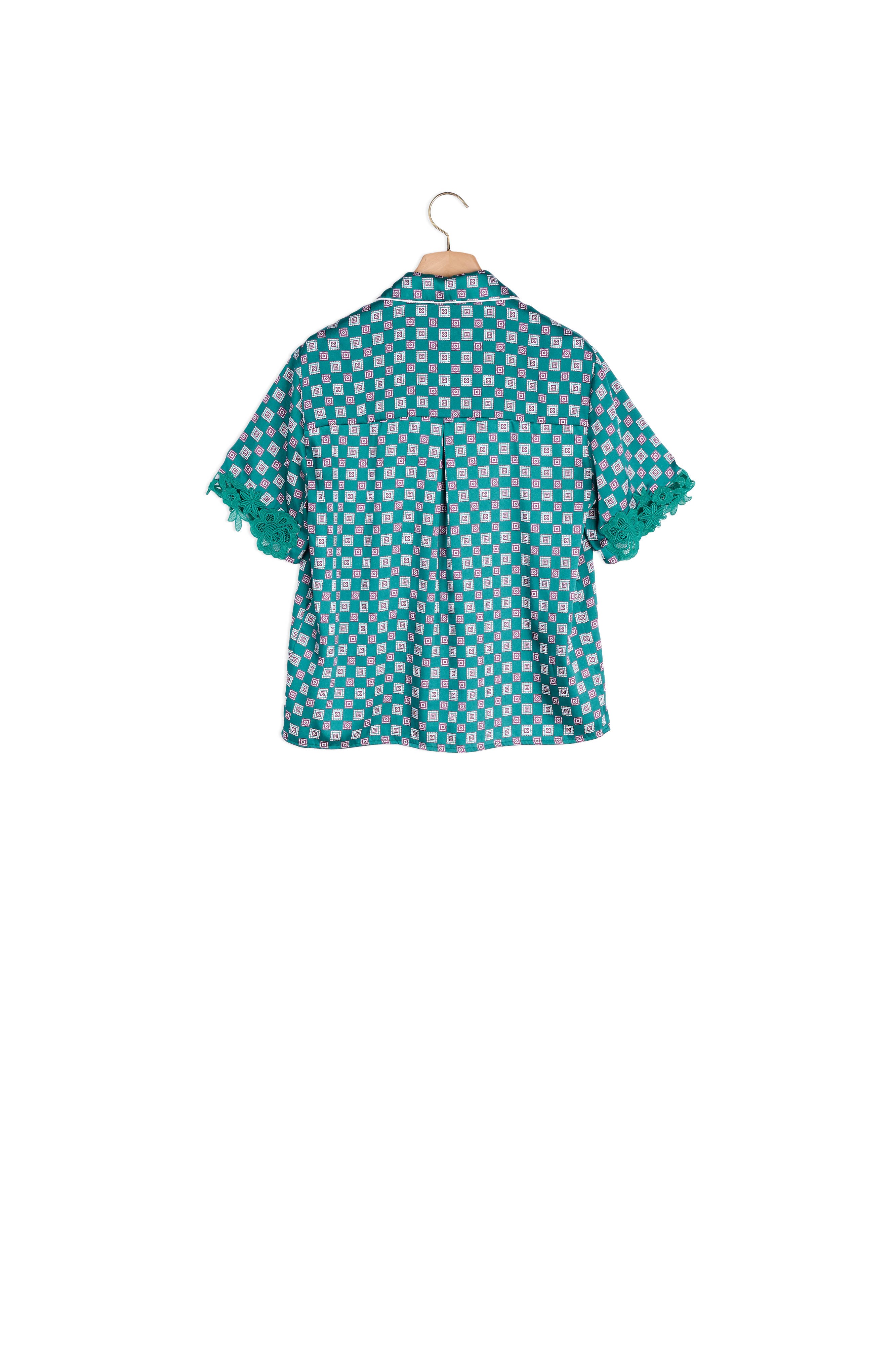 Chemise pyjama imprimée Sandro seconde main