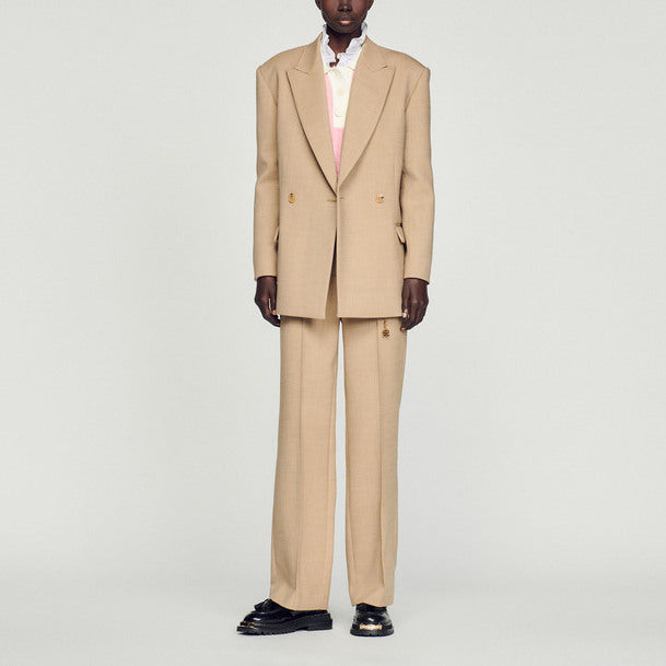 Veste de tailleur oversize Sandro seconde main