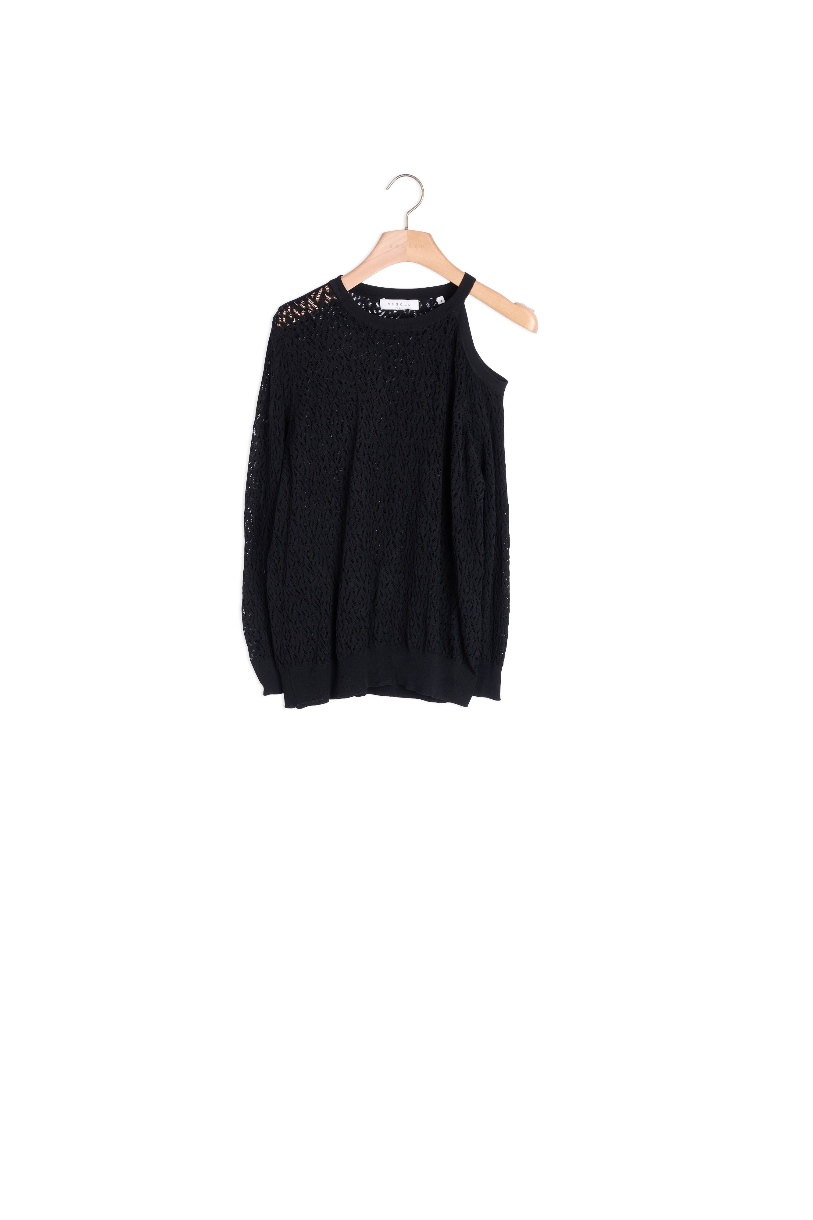 Pull Noir Sandro seconde main