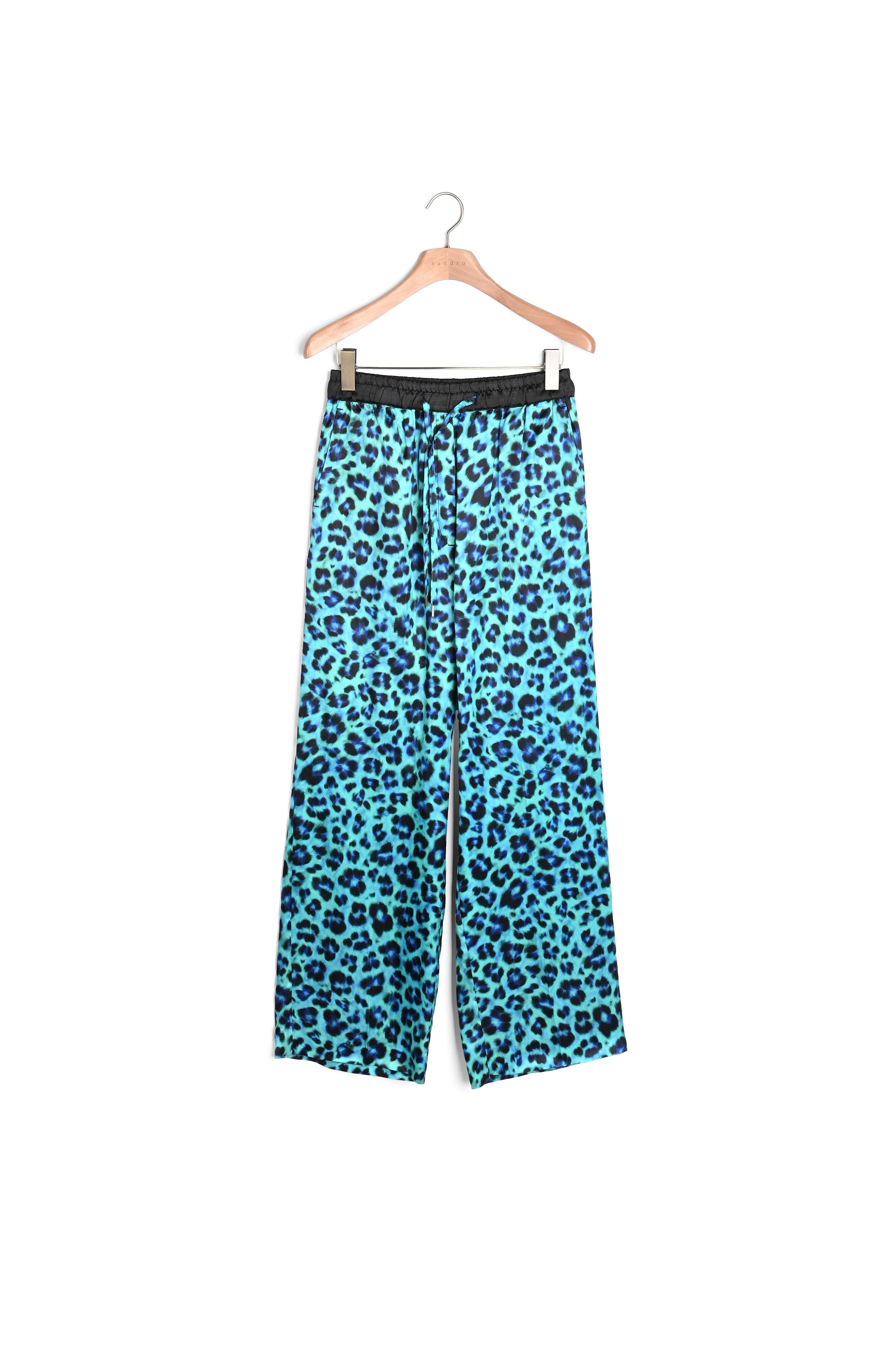 Pantalon large léopard Sandro seconde main