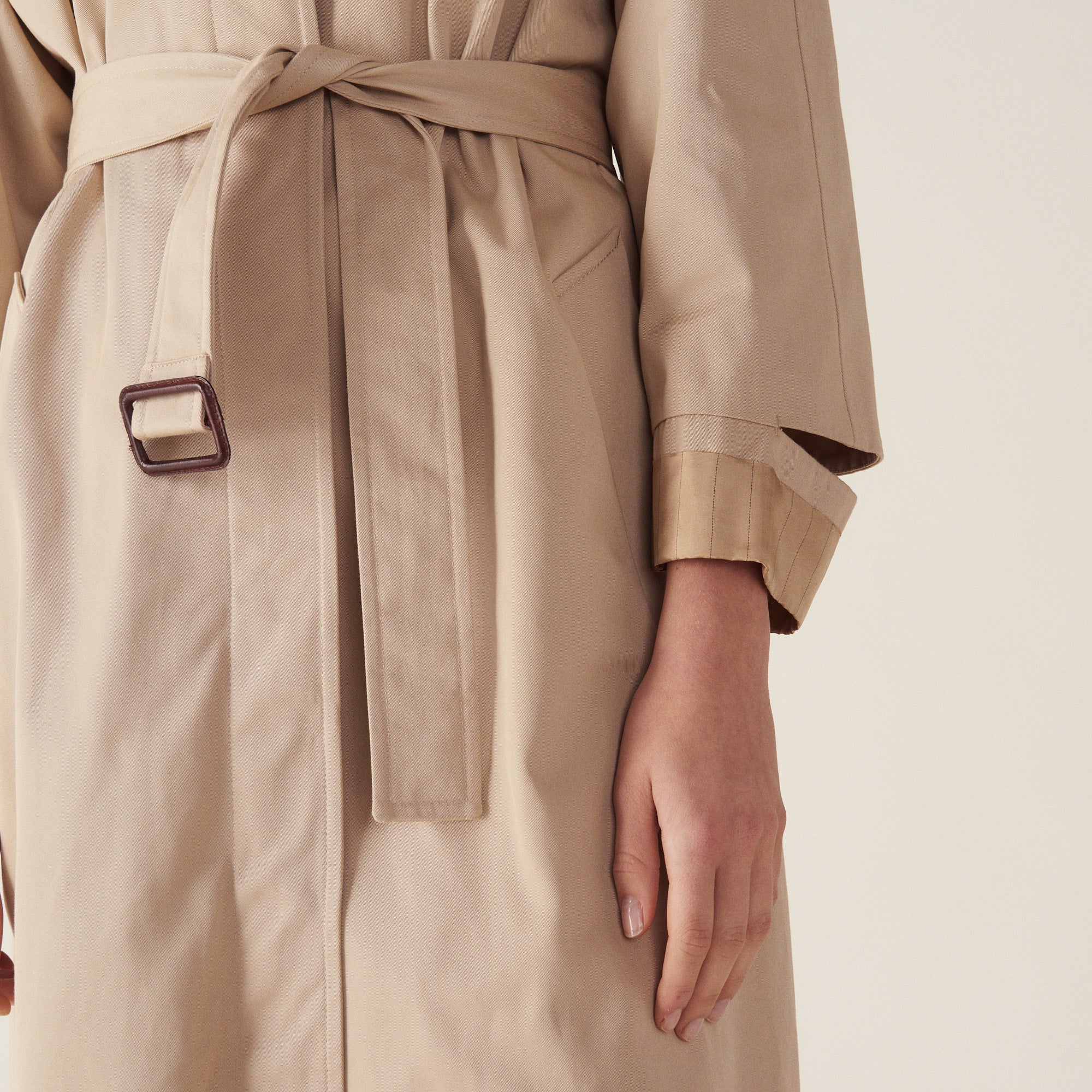Manteau long esprit trench coat Sandro seconde main