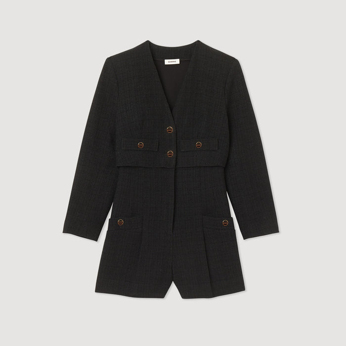 CombiShort en tweed Sandro seconde main