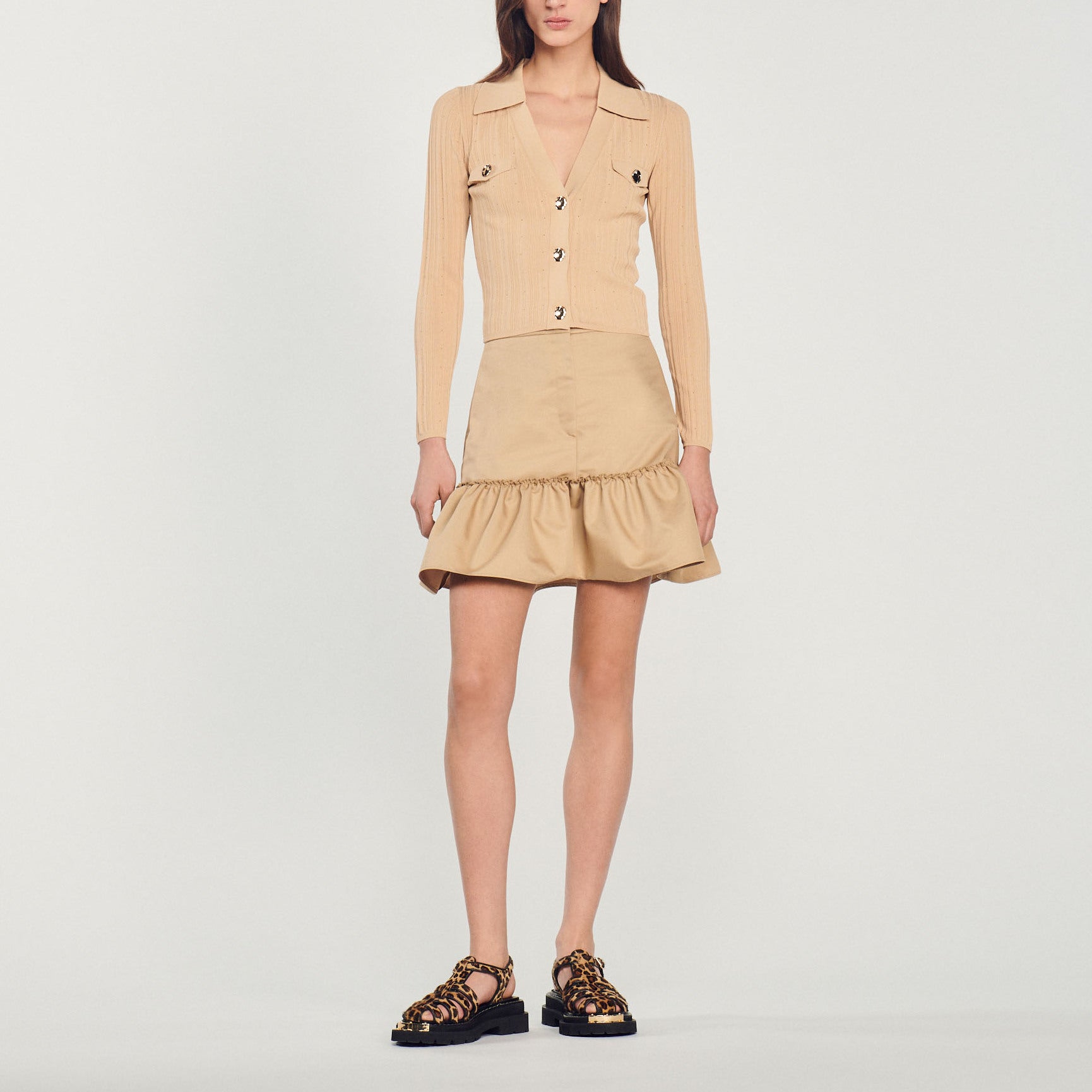 Cardigan court Sandro seconde main